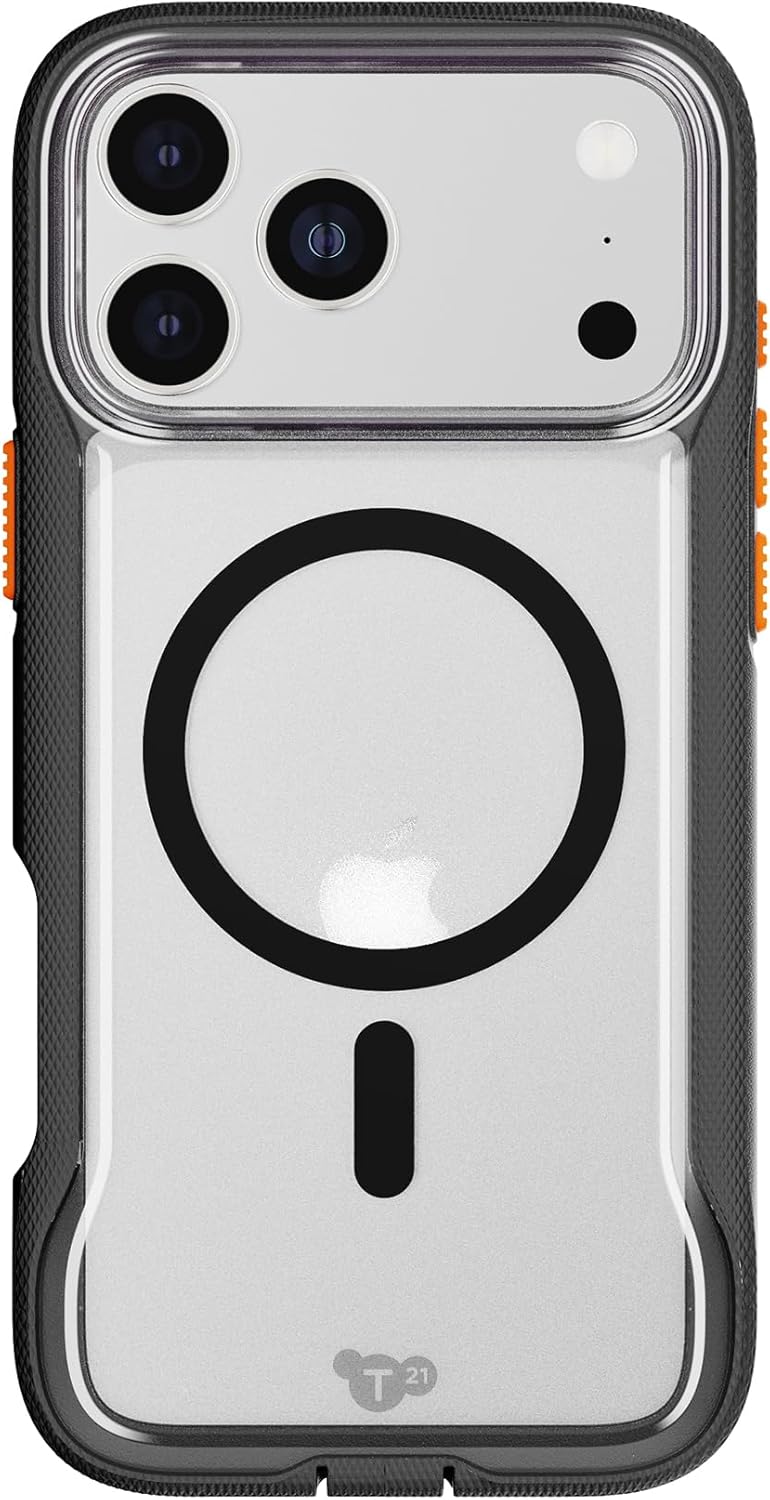 Tech21 iPhone 17 Pro MaxEvoPro with MagSafe Clear/Black