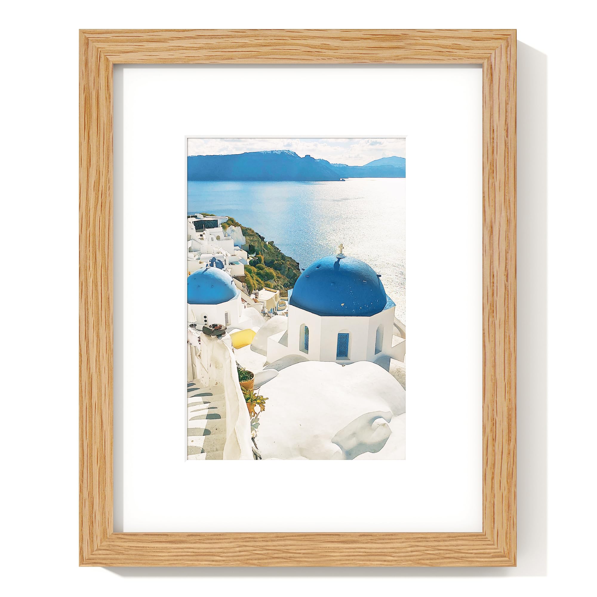 Photo 1 of Axeman 8x10 Solid Oak Wood Picture Frame