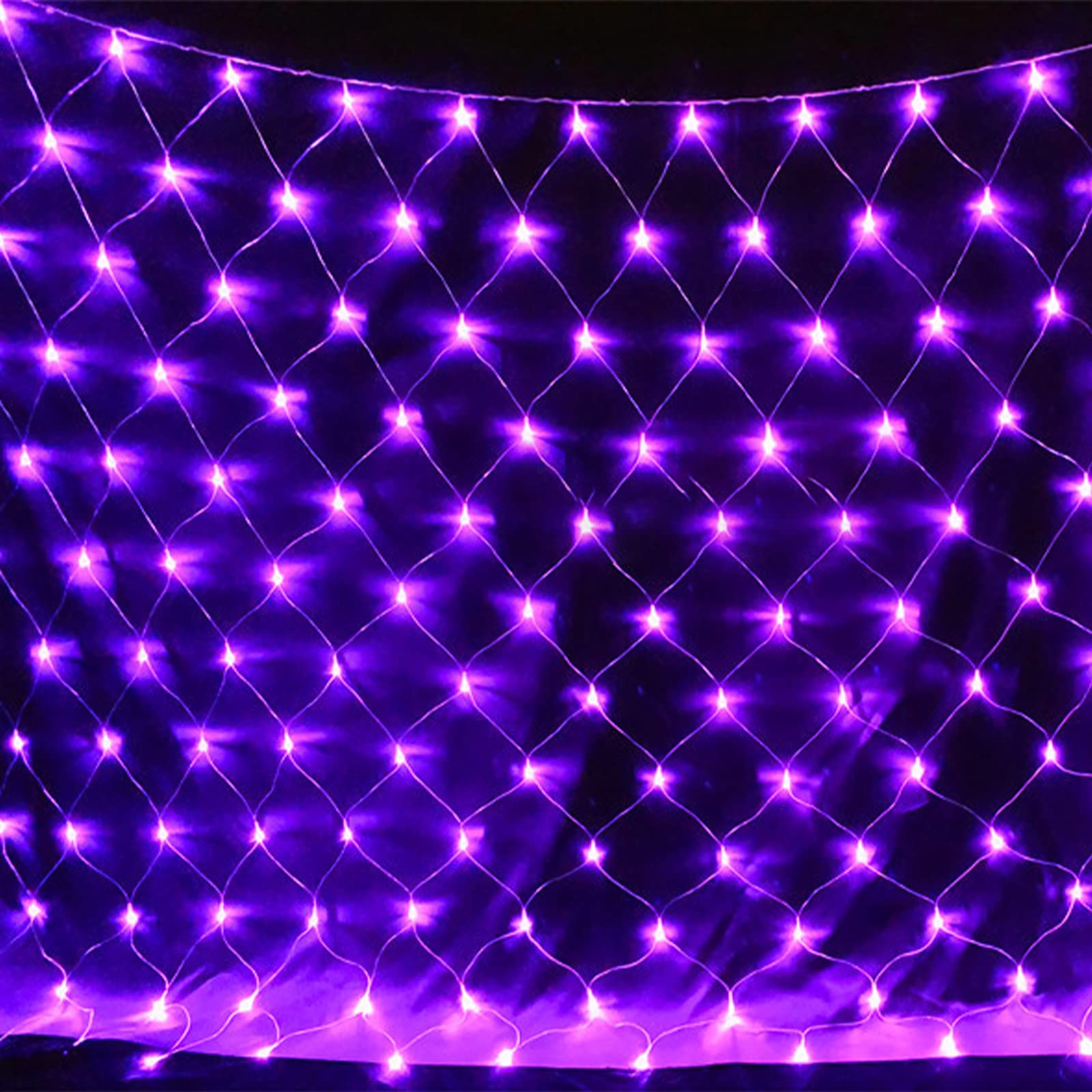 Cadena de luces LED para Navidad, 8 modos, Malva 6x4m 880LED para Jardín Boda Arboles de Navidad