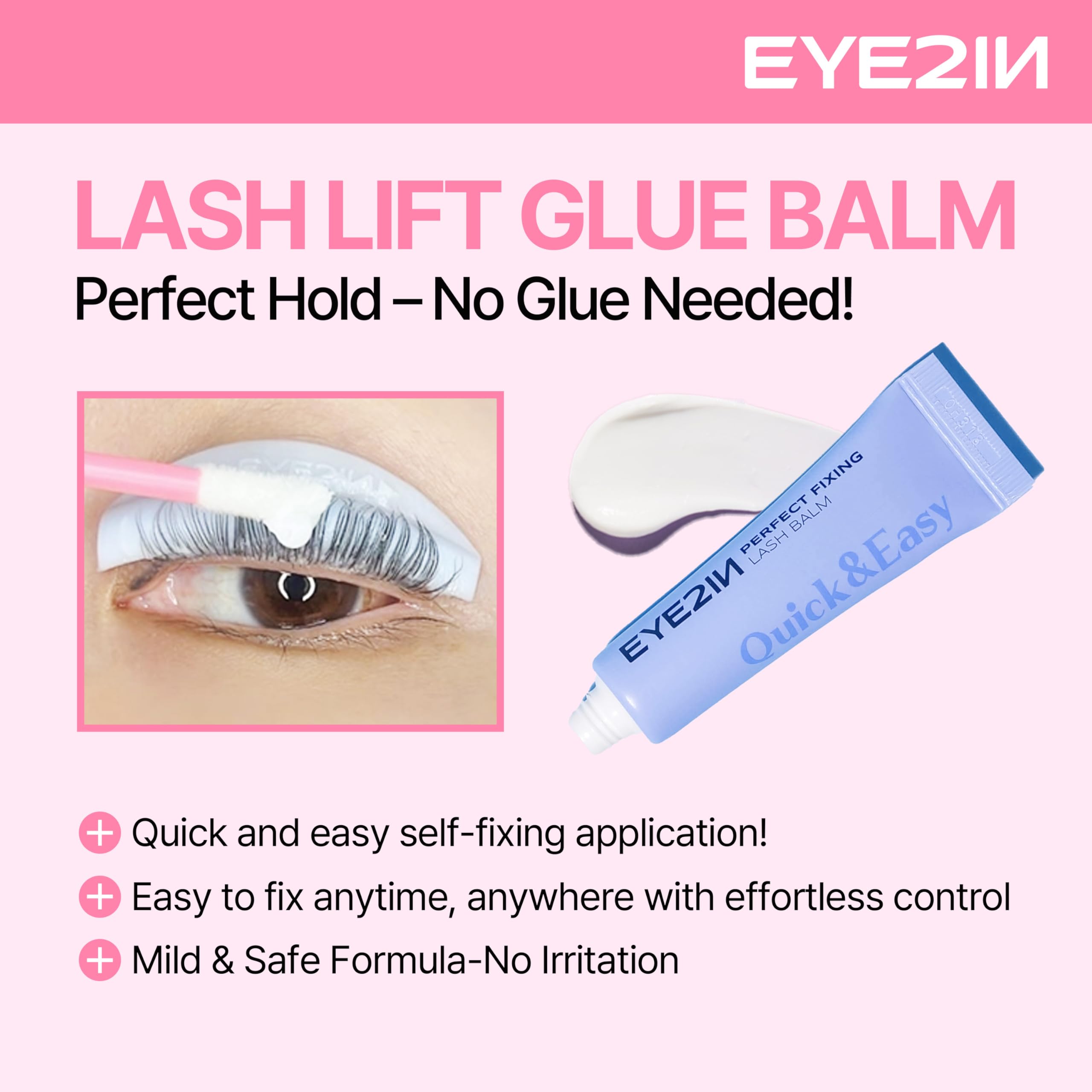 Amazon.com: EYE2IN Eyelash Self Perm & Care Kit - 2-in-1 Lash Lift