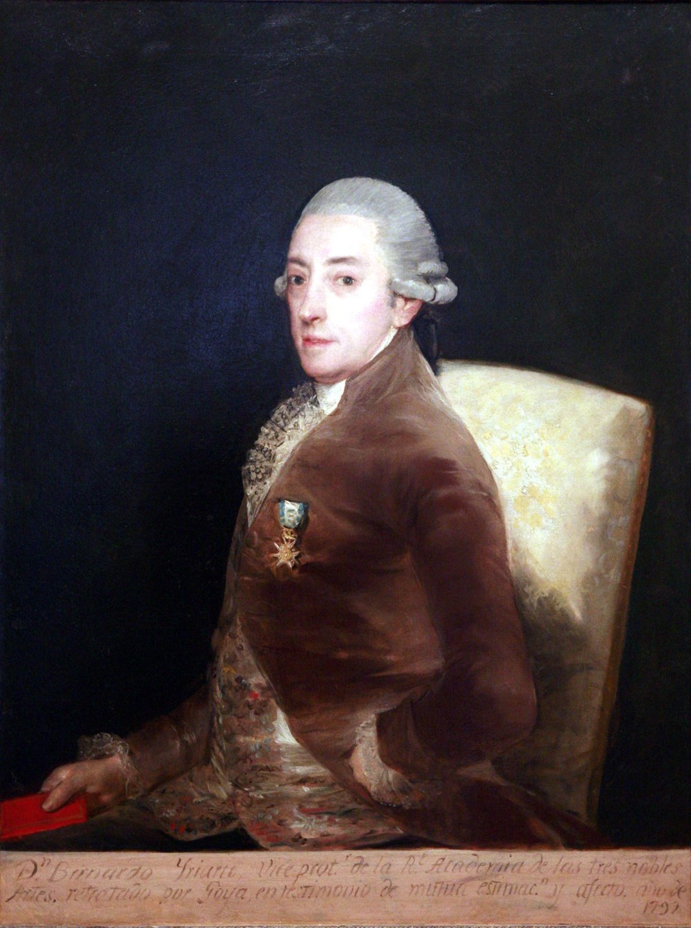 Francisco de Goya Portrait de Don Bernardo de Iriarte pour sublimer un grand salon moderne