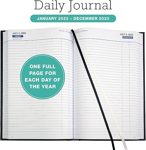 Miniatura 2 de Diario y planificador profesional de tapa dura 2023 - 7-34 x 12 pulgadas