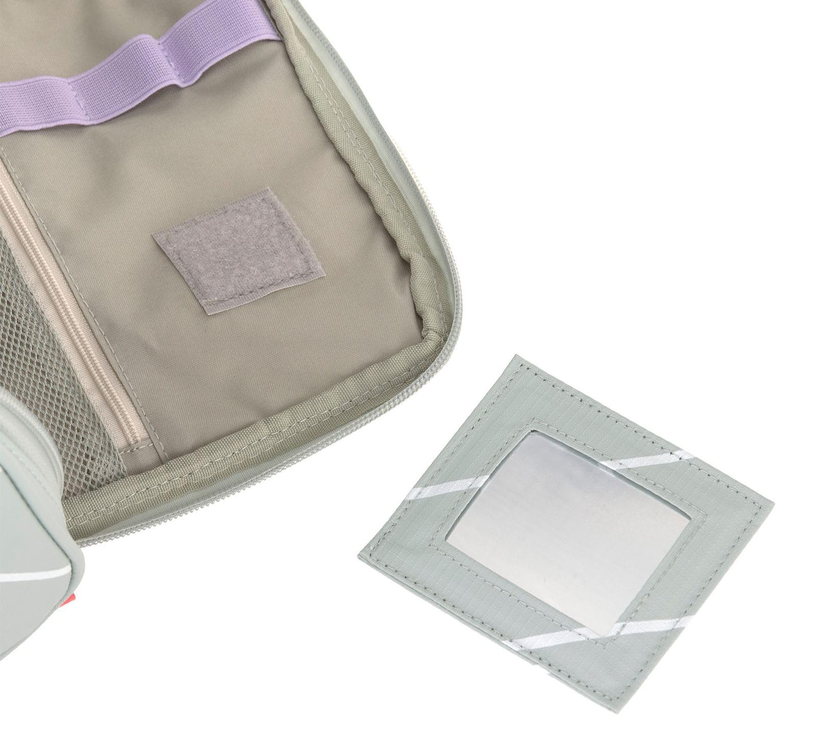 Lässig Kulturbeutel Happy Trails Mini Washbag Flower grau