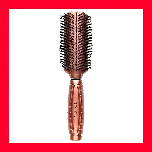 Miniatura 9 de Revlon Pro Collection - Cepillo de pelo de puercoespín con ondas de larga duración, 1 pulgada, oro rosa