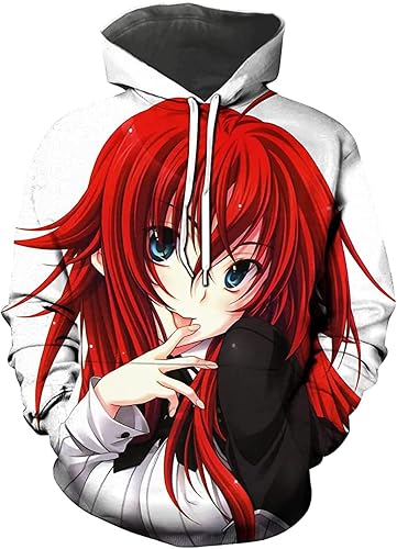 ISaikoy Anime High School DxD Sweatshirt Rias Gremory Hoodie Jacket