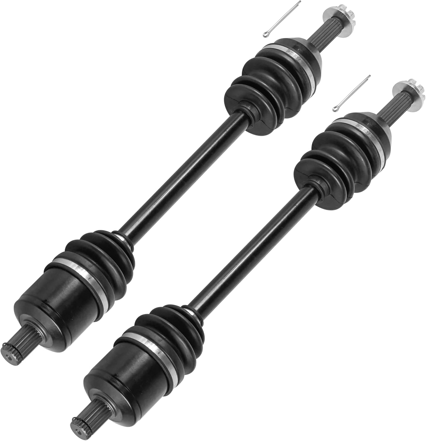 Caltric Front Left Right Completes Cv Joint Axle Compatible with Polaris Ranger Lsv Ev Lev 2010-2014