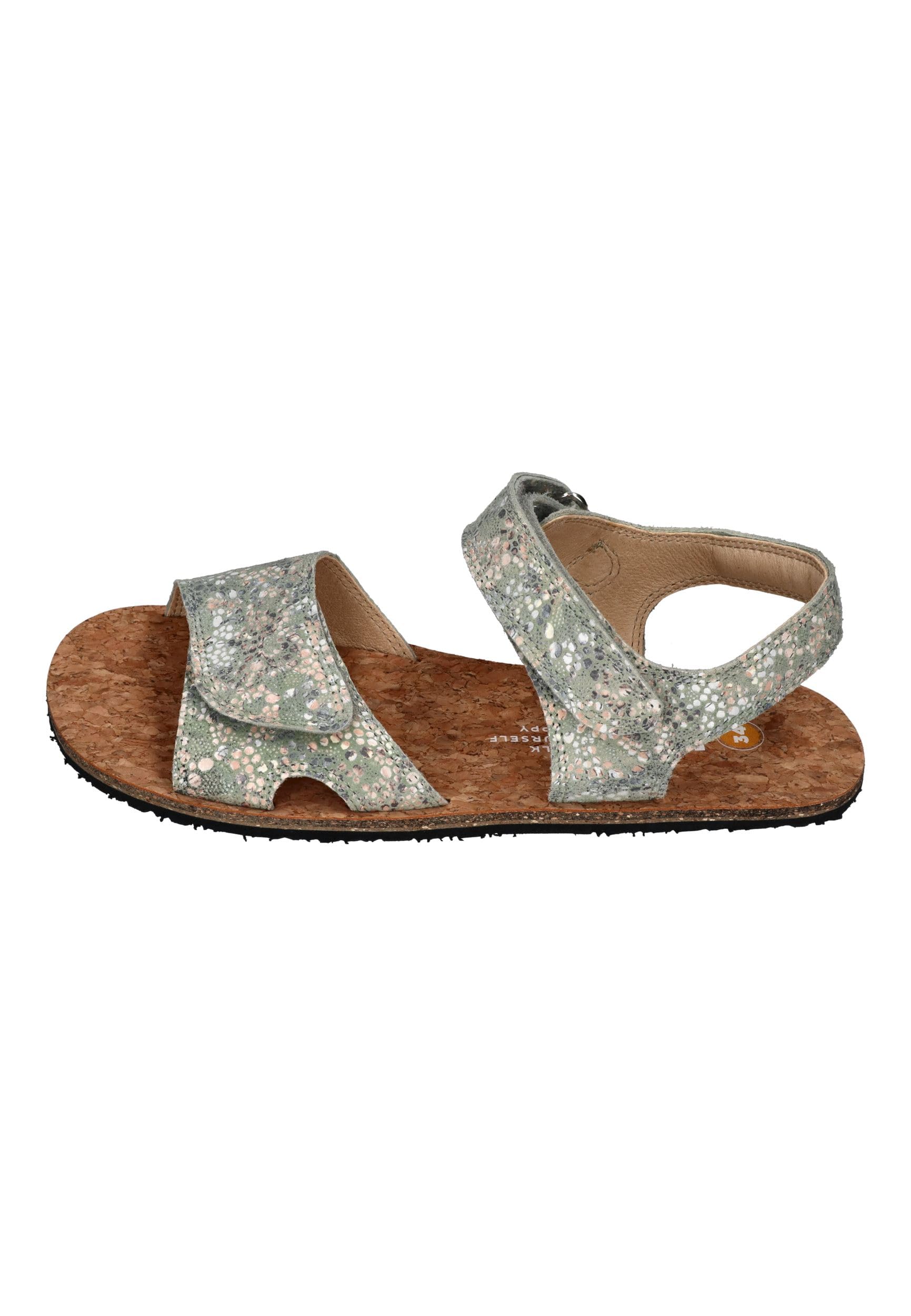 KOEL Barefoot Kinder Sandalen ASHLEY FANTASY mint