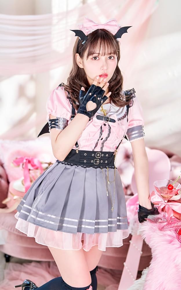 Amazon.co.jp: [Malymoon] コスプレ デビル 制服 セーラー服 女子高生