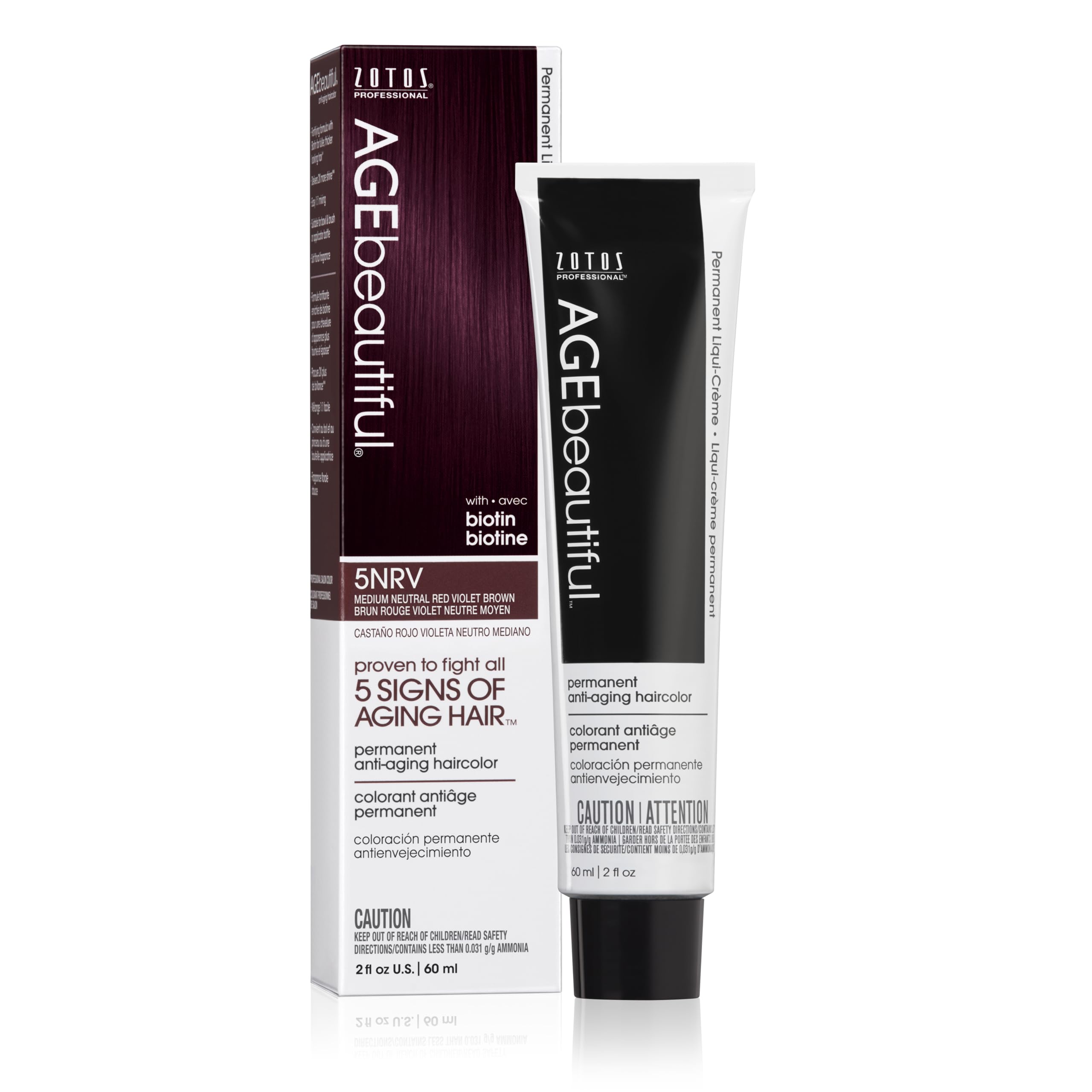AGE Beautiful Permanent Hair Color Dye Liqui-Creme