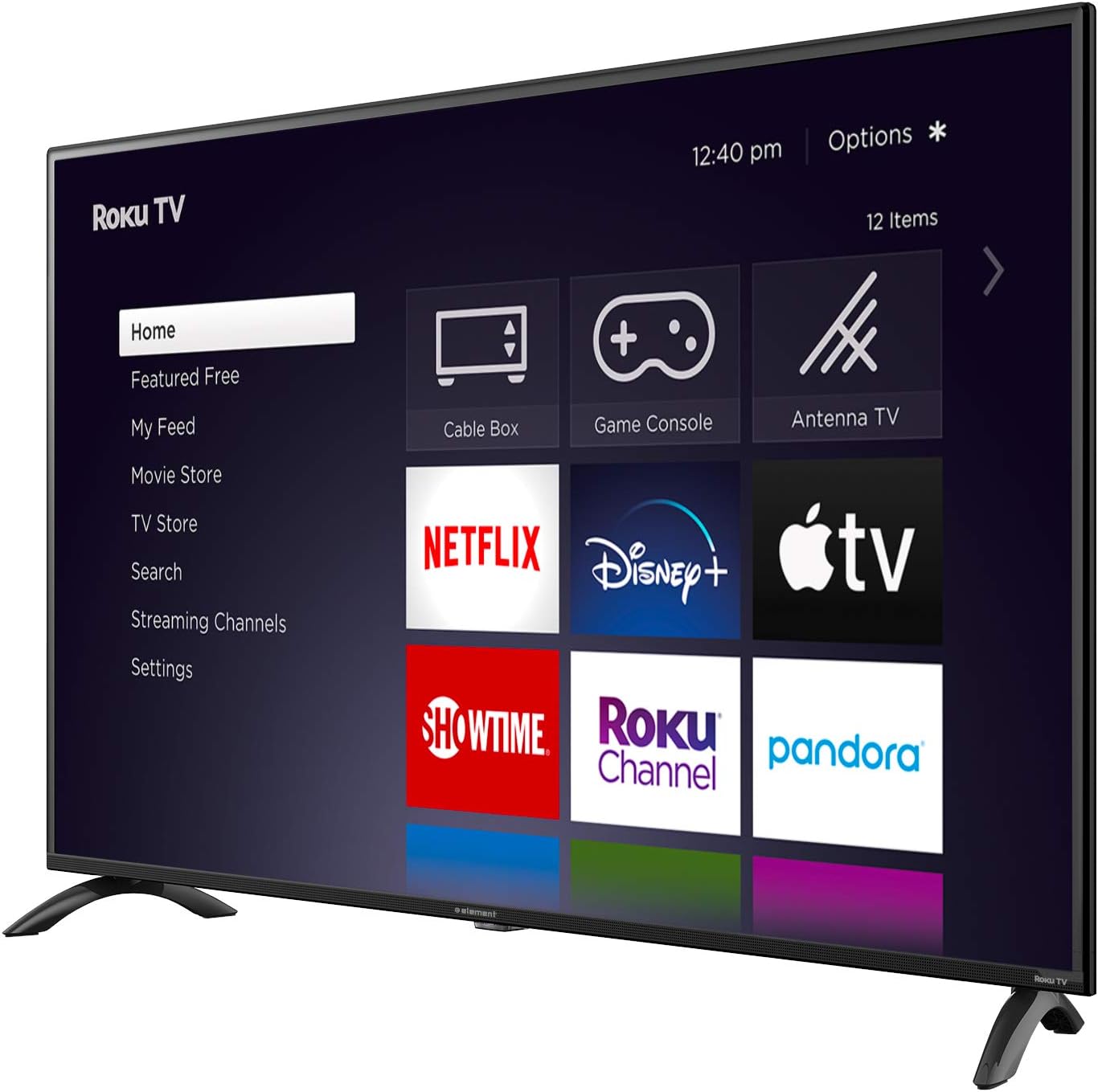 Element Electronics E4AA50R-G 50" 4K Roku UHD LED TV