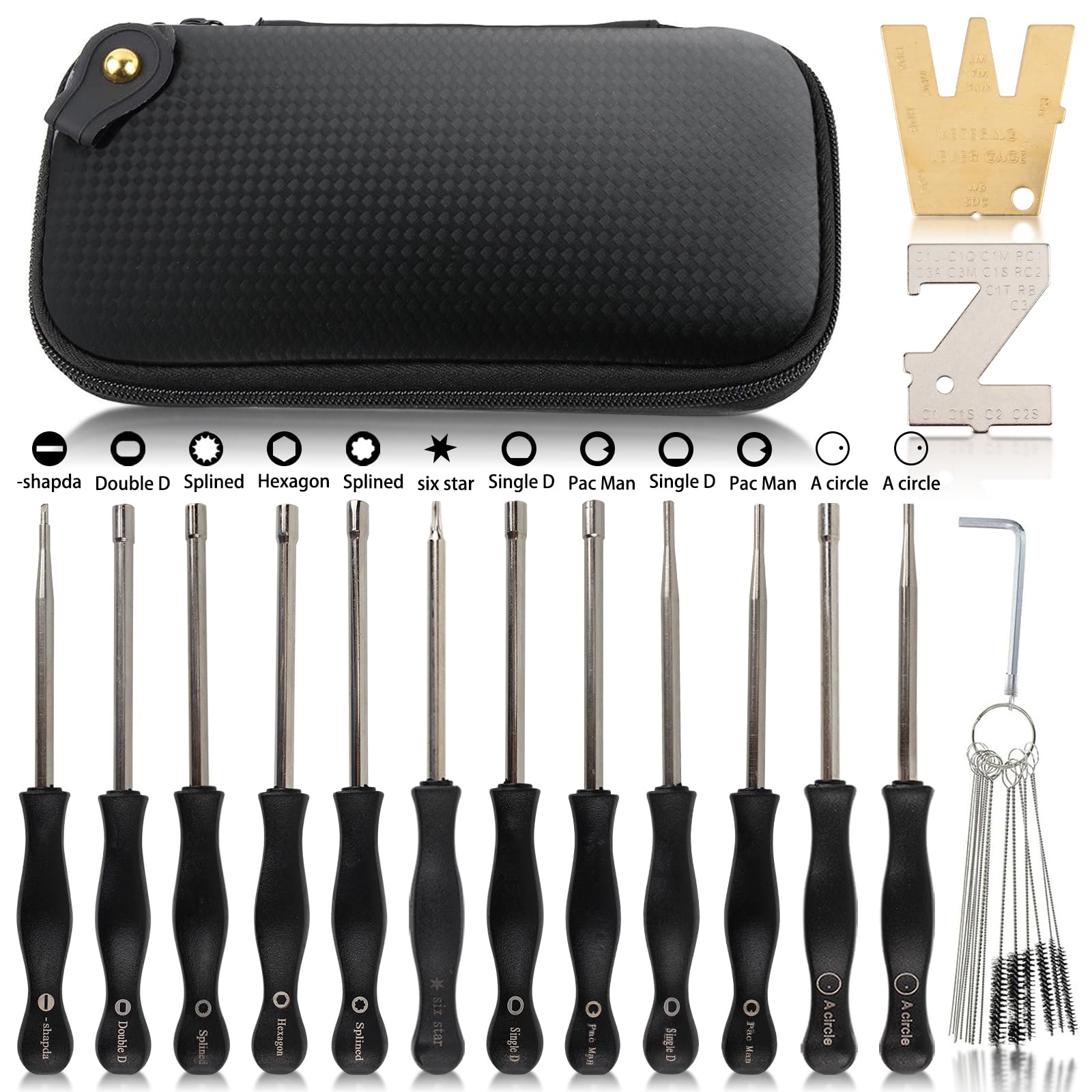 Snapklik.com : MOTOALL 12 PCS Carburetor Adjustment Tool Carb Adjusting Kit