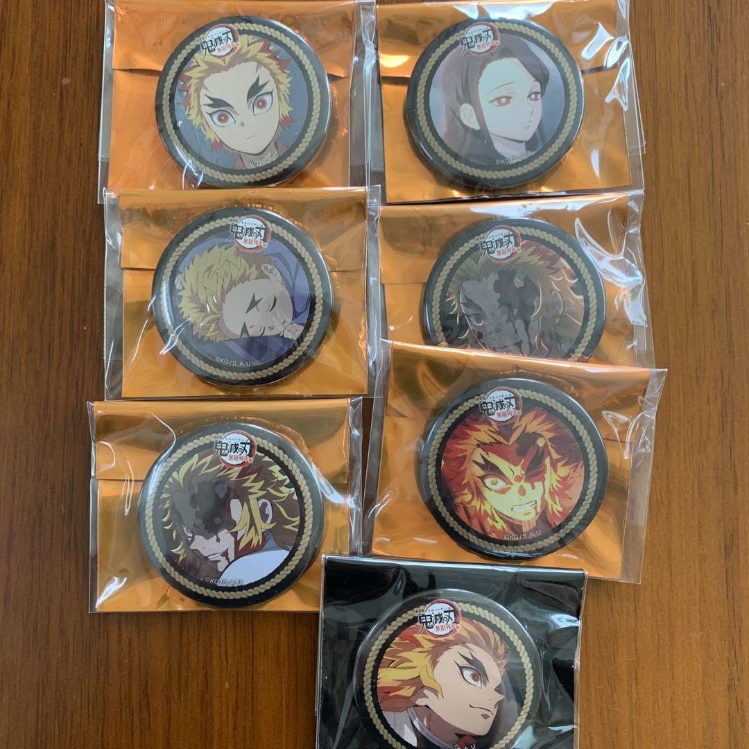 鬼滅の刃 ufotable モクテル 杏寿郎 缶バッジ 鬼滅の刃 モクテル ufotable MOCKTAIL BAR GINZA サプライズ