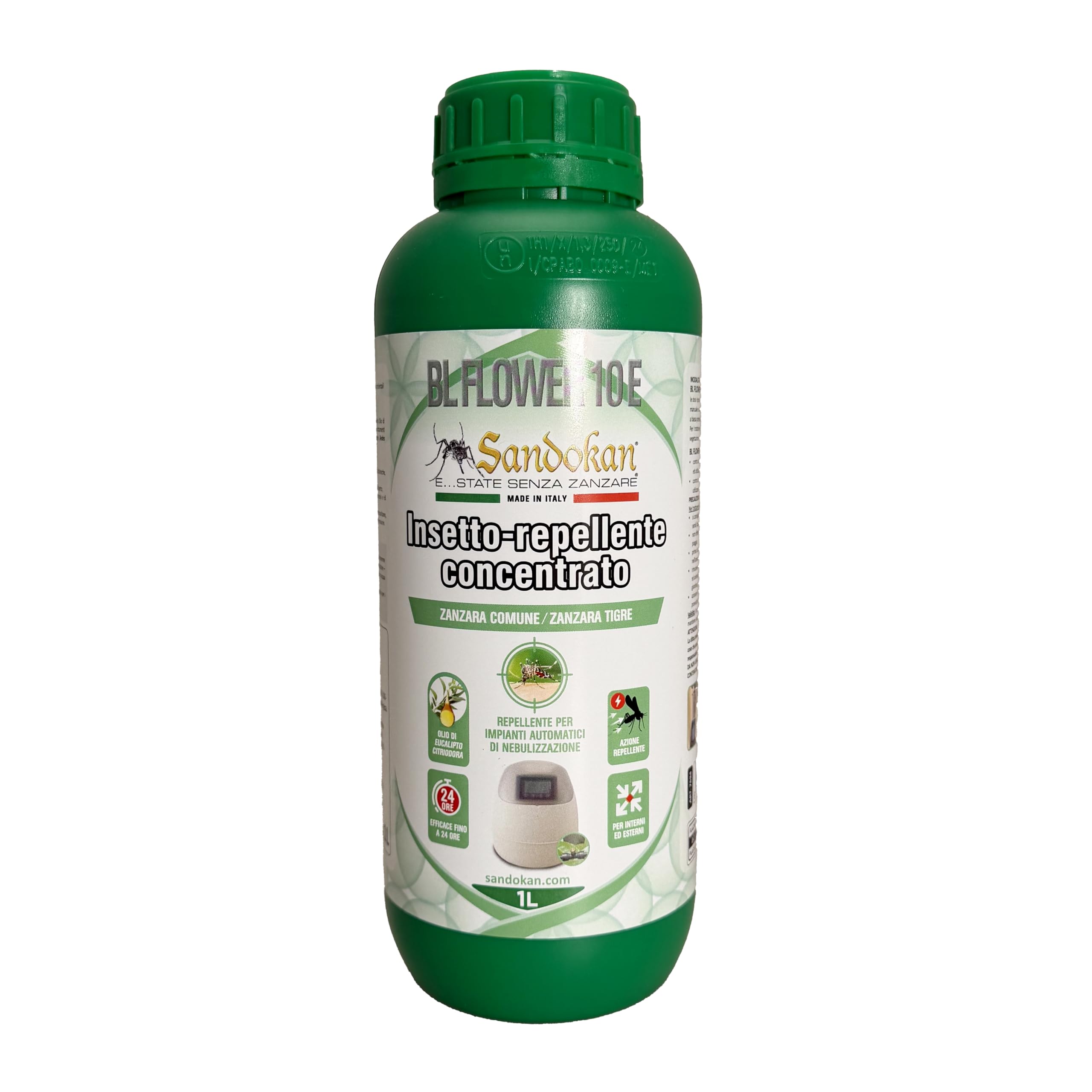 Insettorepellente Concentrato 1L – Liquido Antizanzare per Sistemi Automatici – Protezione Contro Zanzare e Insetti Volanti