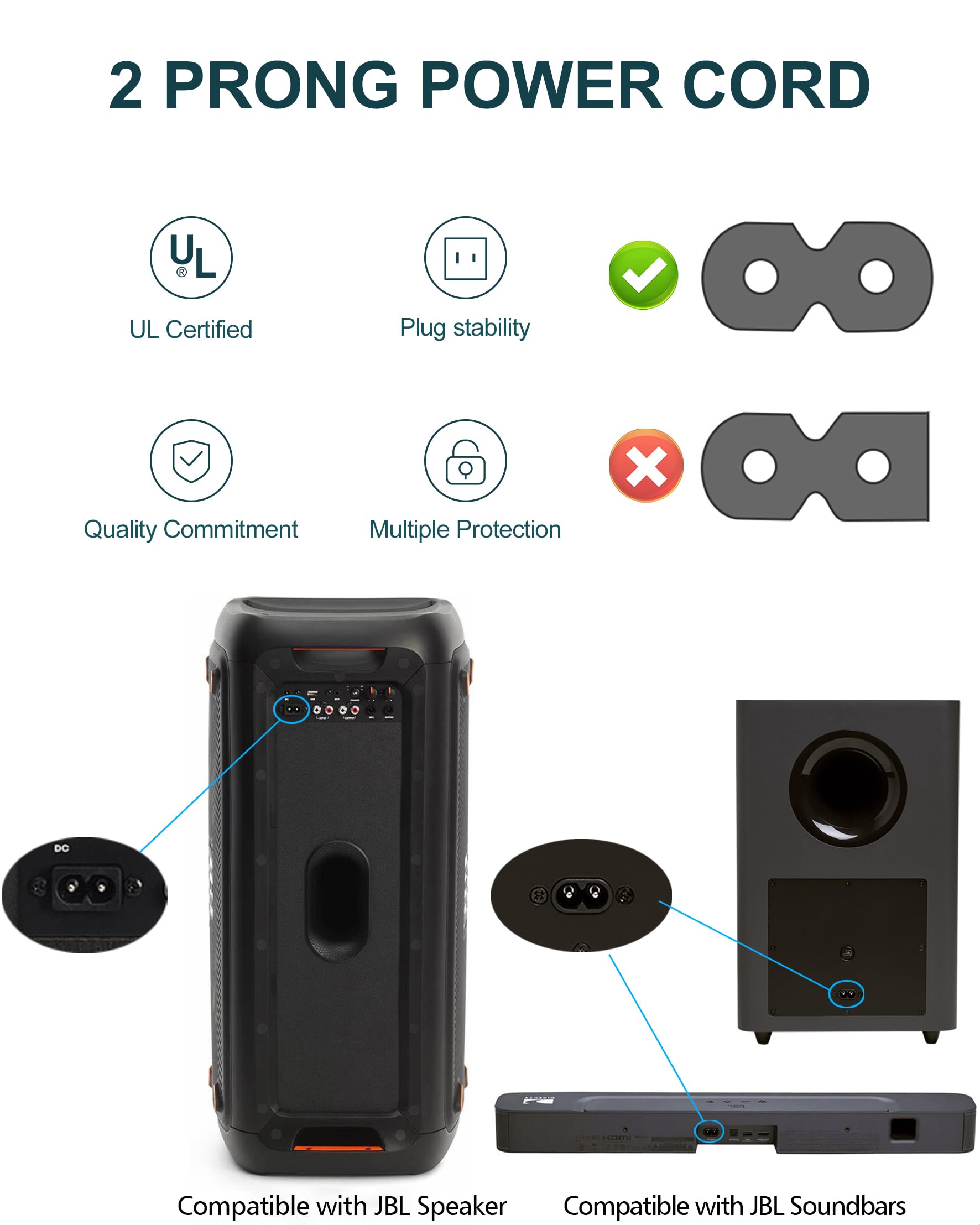 Amazon.com: JBL PartyBox 320 100 110 200 300 310 710 1000 藍牙喇叭