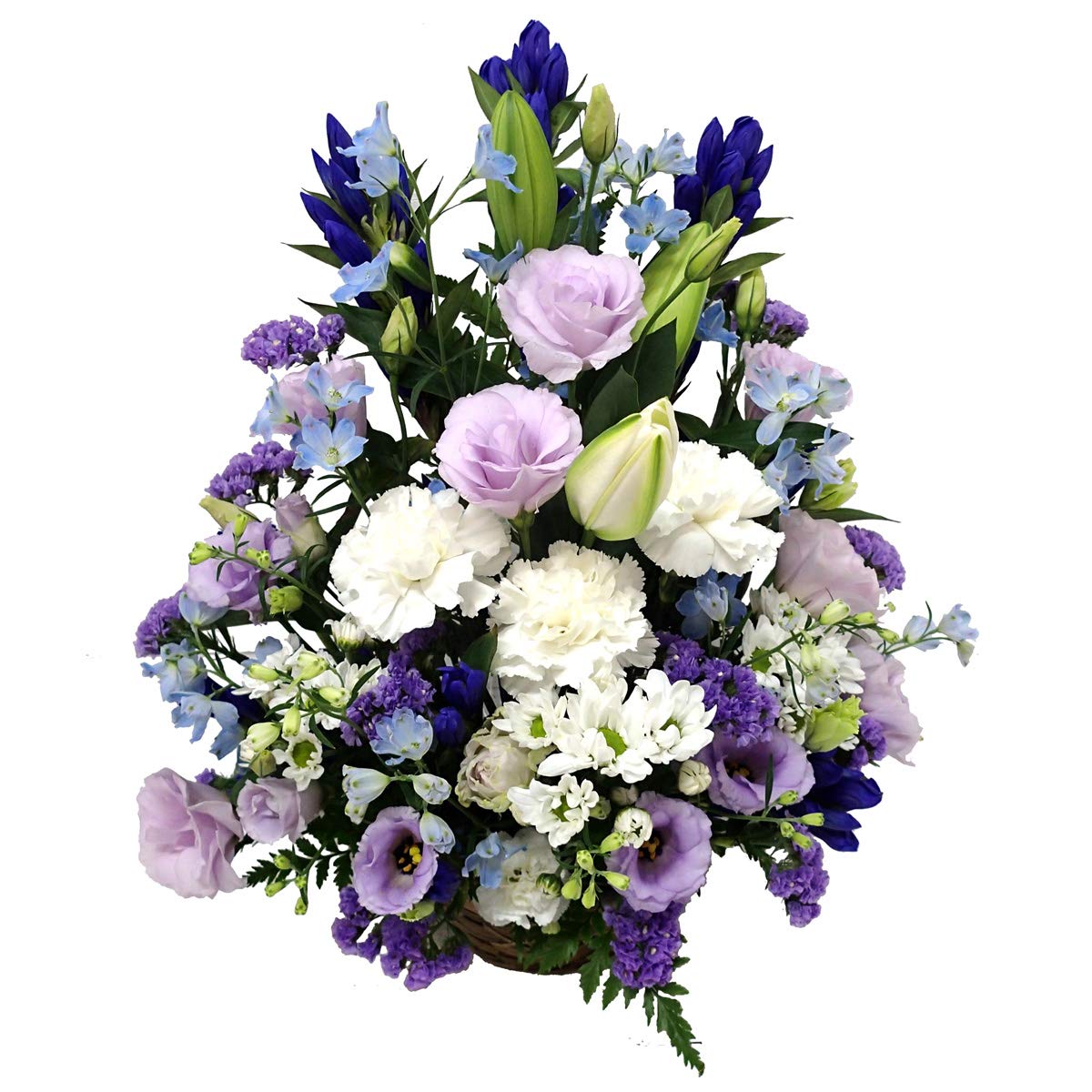 Amazon｜お供え お悔み 法要 四十九日 生花 フラワーアレンジメント L