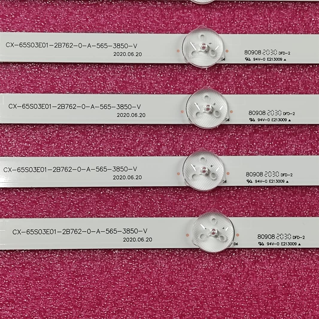Jxjamp 16PCS LED backlight strip kit bar CX-65S03E01 for So ny 65" TV KDL-65W857C KDL-65W859C KDL-65W855C