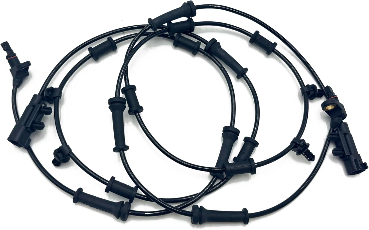 2Pcs Front Left and Right ABS Wheel Speed Sensor Compatible with Jeep 2007 2008 2009 2010 2011 2012 2013 2014 2015 2016 2017 Wrangler 2018 Wrangler JK Replaces 68003281AC 52060156AD 68003281AA