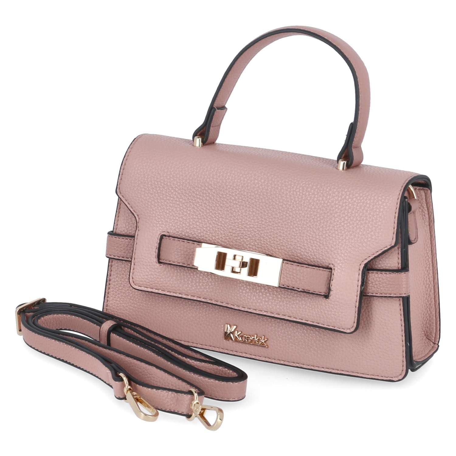 1006141-403 - Bolso de mano para mujer, sintético, color rosa, talla única