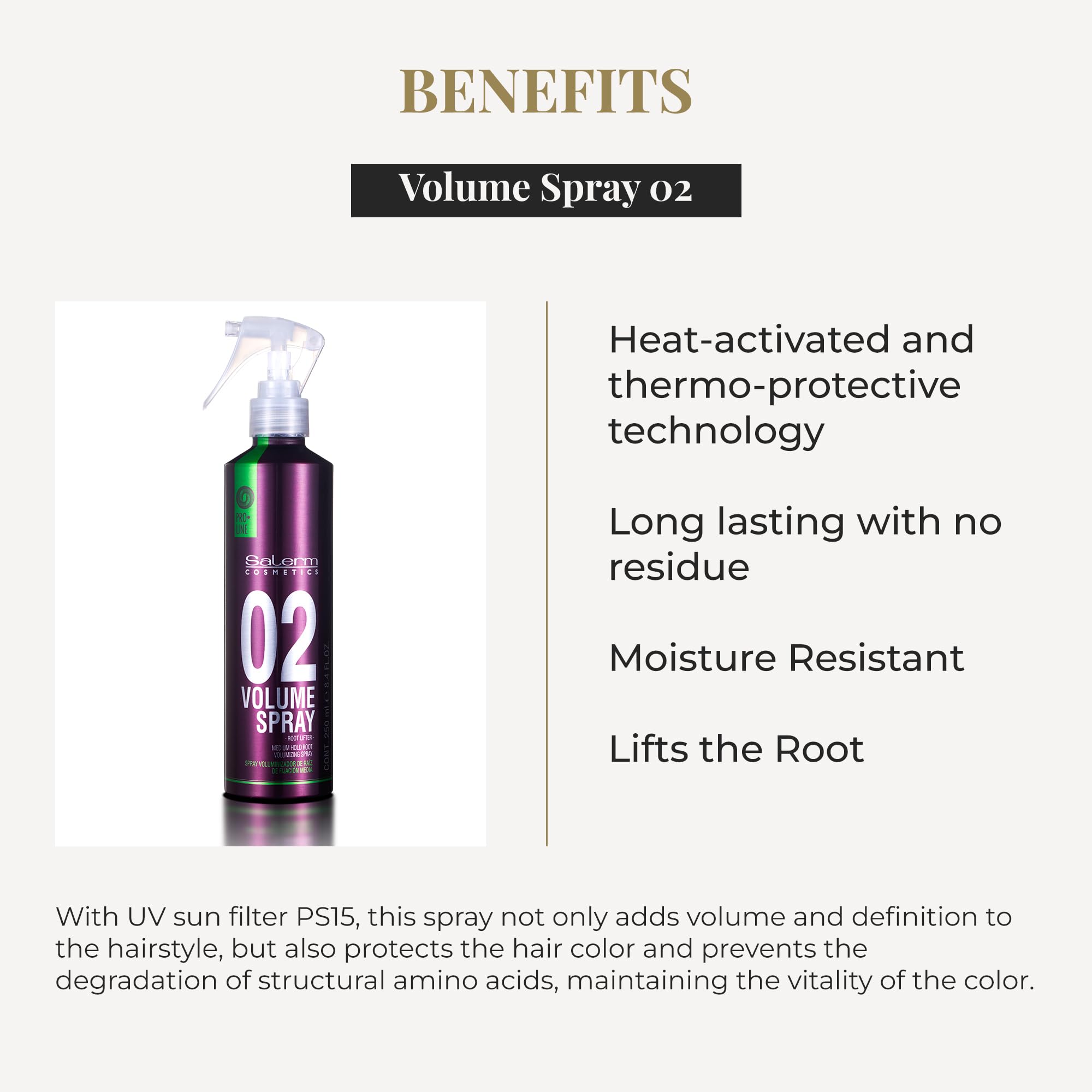 Salerm Cosmetics Hair Perms & Texturisers, 250 ml, dunkelviolett, 250 ml (Pack of 1) - Image 3