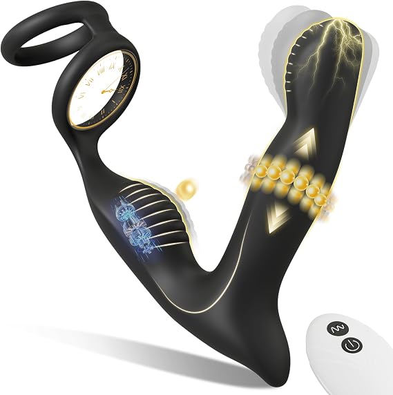 Thrusting Prostate Massager Anal Vibrator Sex Toys For Men 