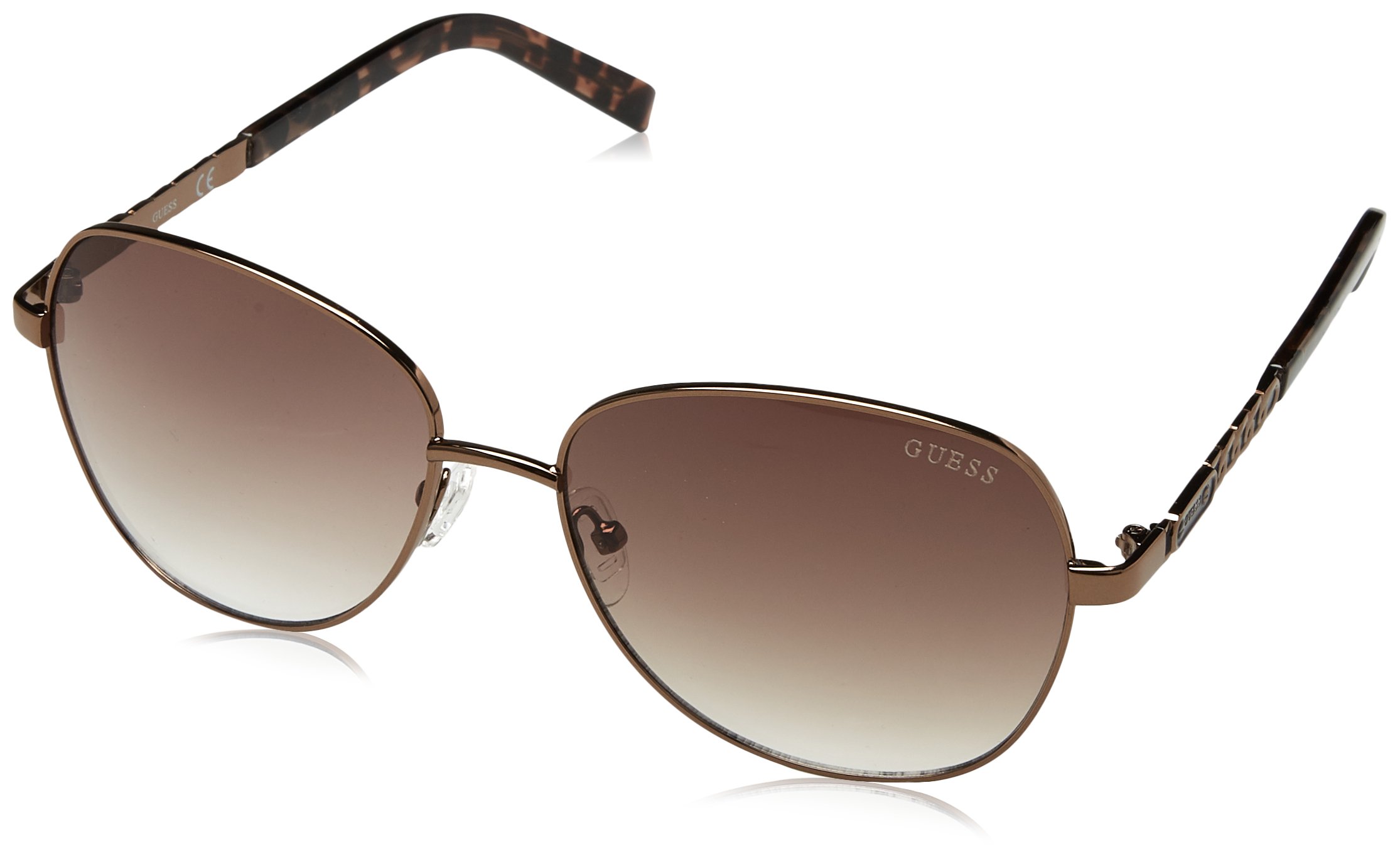 GUESS Mujer chain-trim redondo Gafas de sol