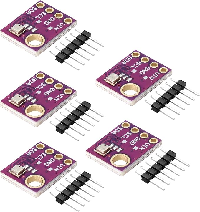 BME Digital 5 V Sensor Barométrico Módulo Binghe 5 Piezas BME Módulo ...