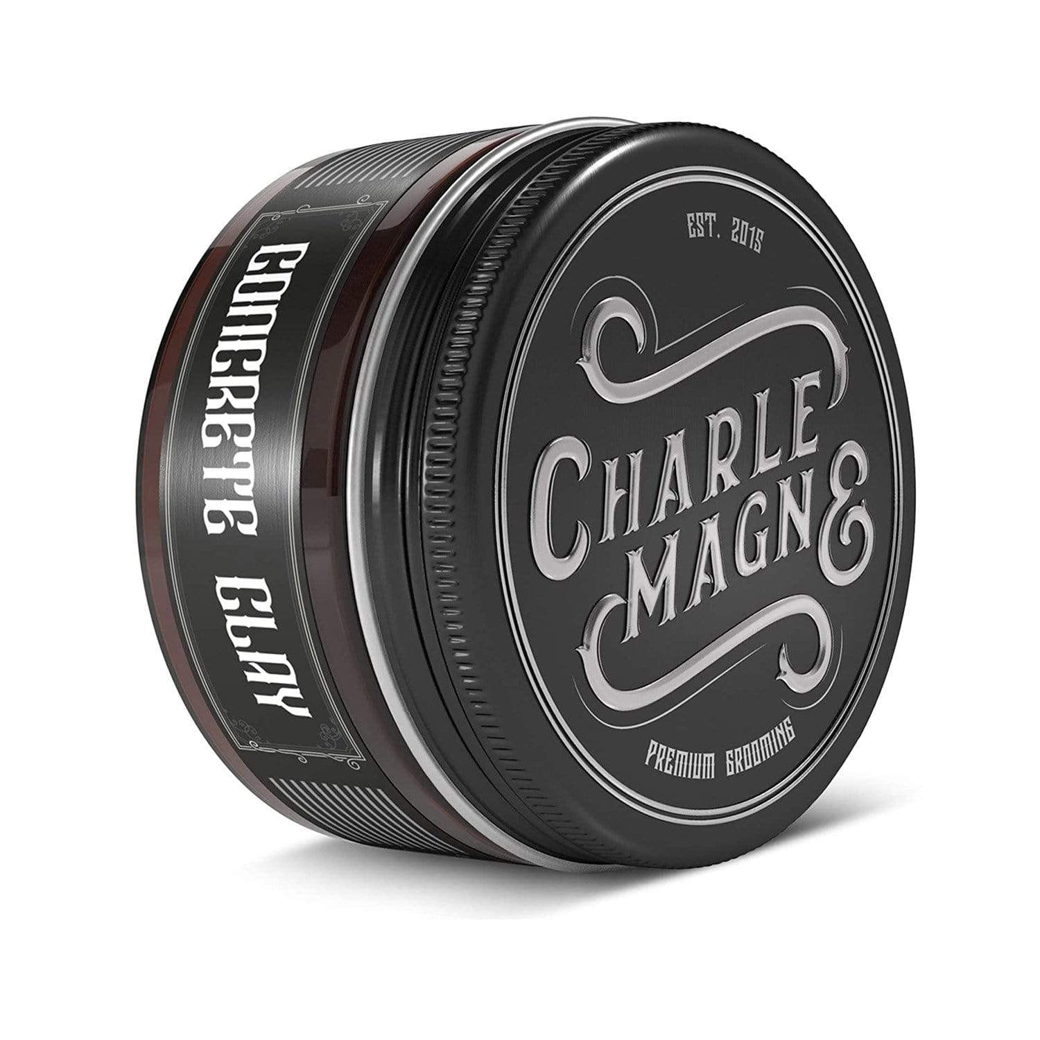 Charlemagne Haarwachs-Styling-Set - 3 x 100 g | Matte Pomade, Original Pomade & Concrete Clay - Feuchtigkeitsspendend - Haarstyling Geschenkset Männer