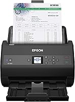 Epson WorkForce ES-865 High-Speed Duplex Document Scanner - 65 PPM/130 IPM Color Scans with TWAIN & OCR