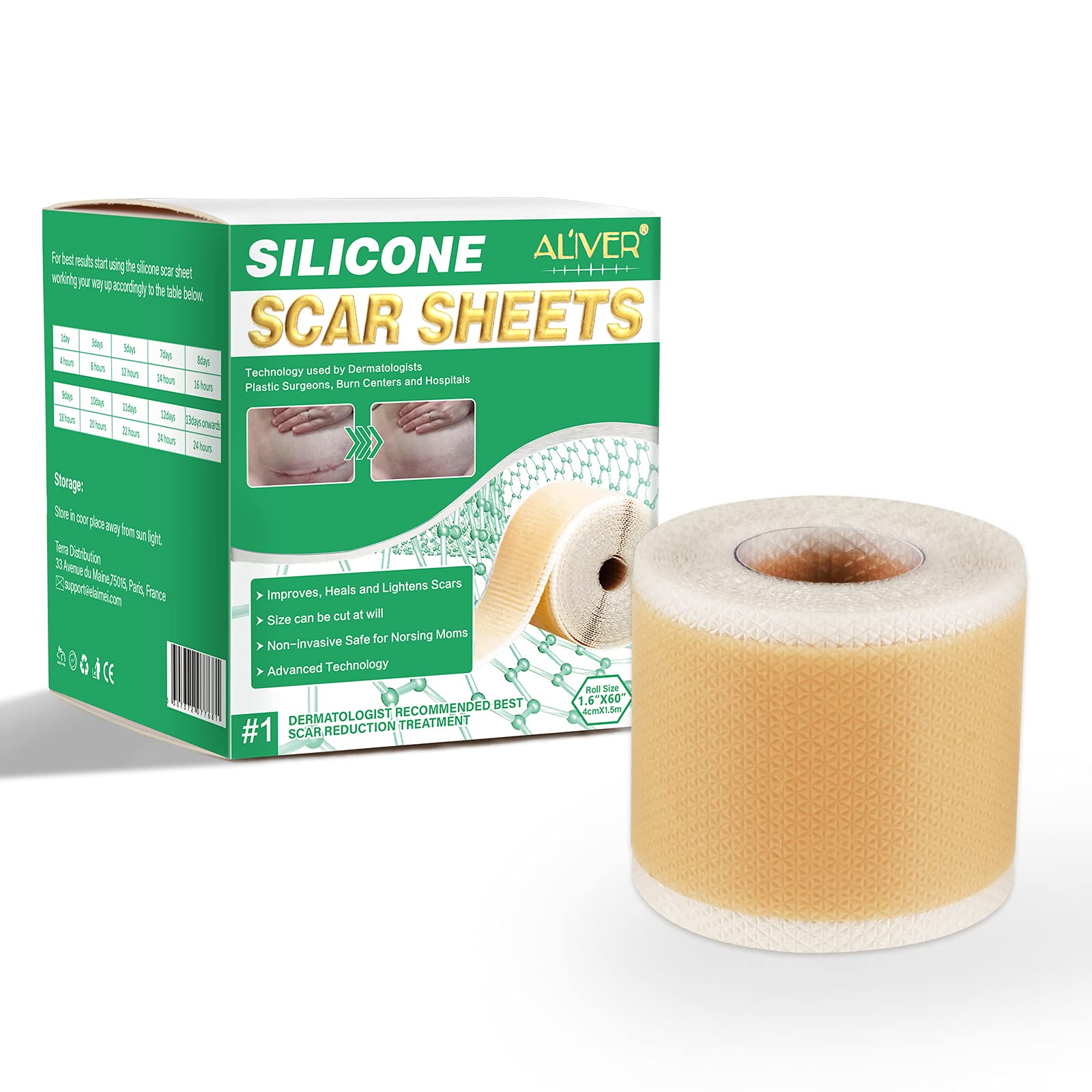 Buy Silicone Removal Tape, Removal Professional Medical Grade,Remove Both Old And New s