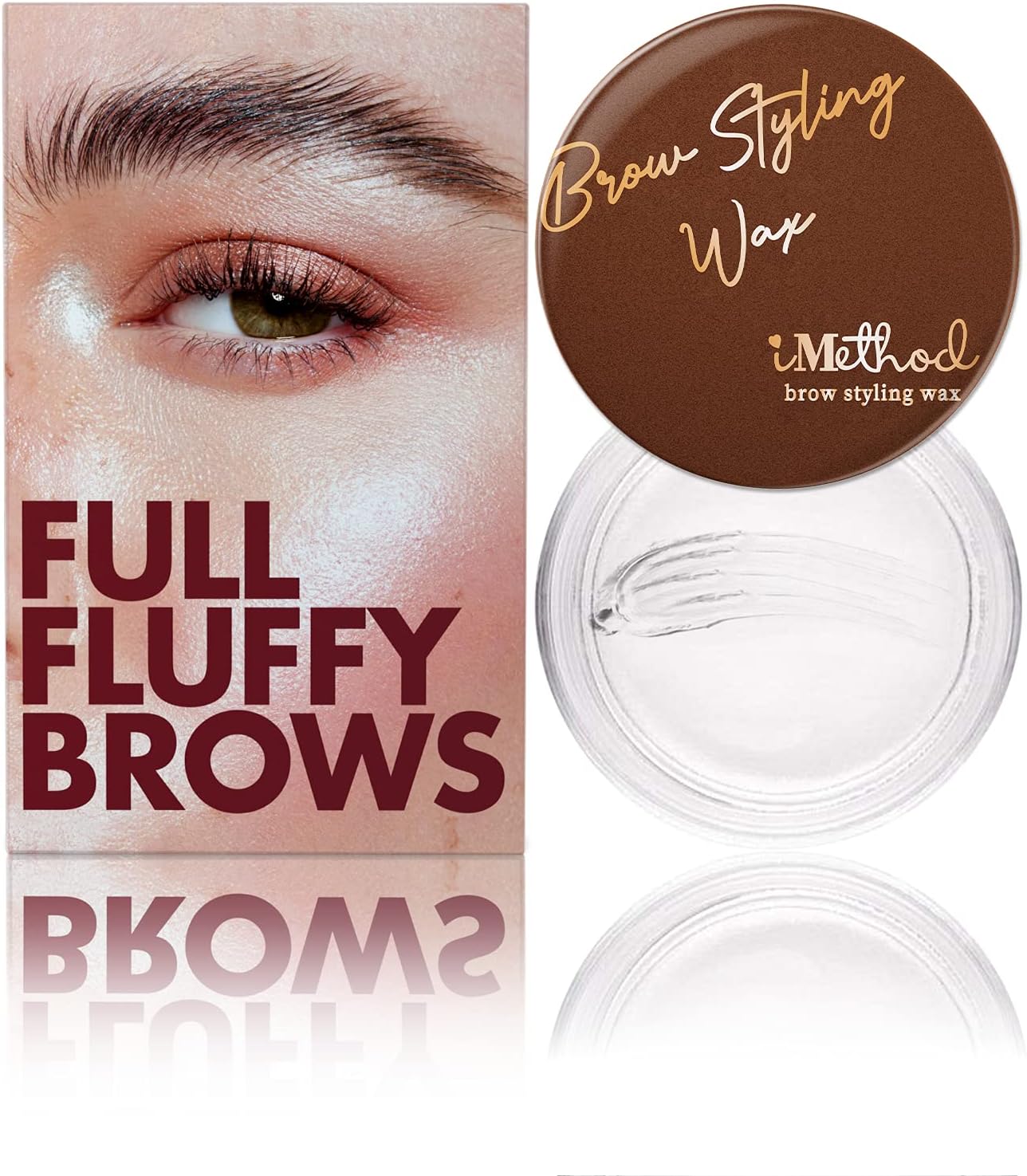 iMethod Eyebrow Wax Brow Styling Wax for Feathered & Fluffy Brows