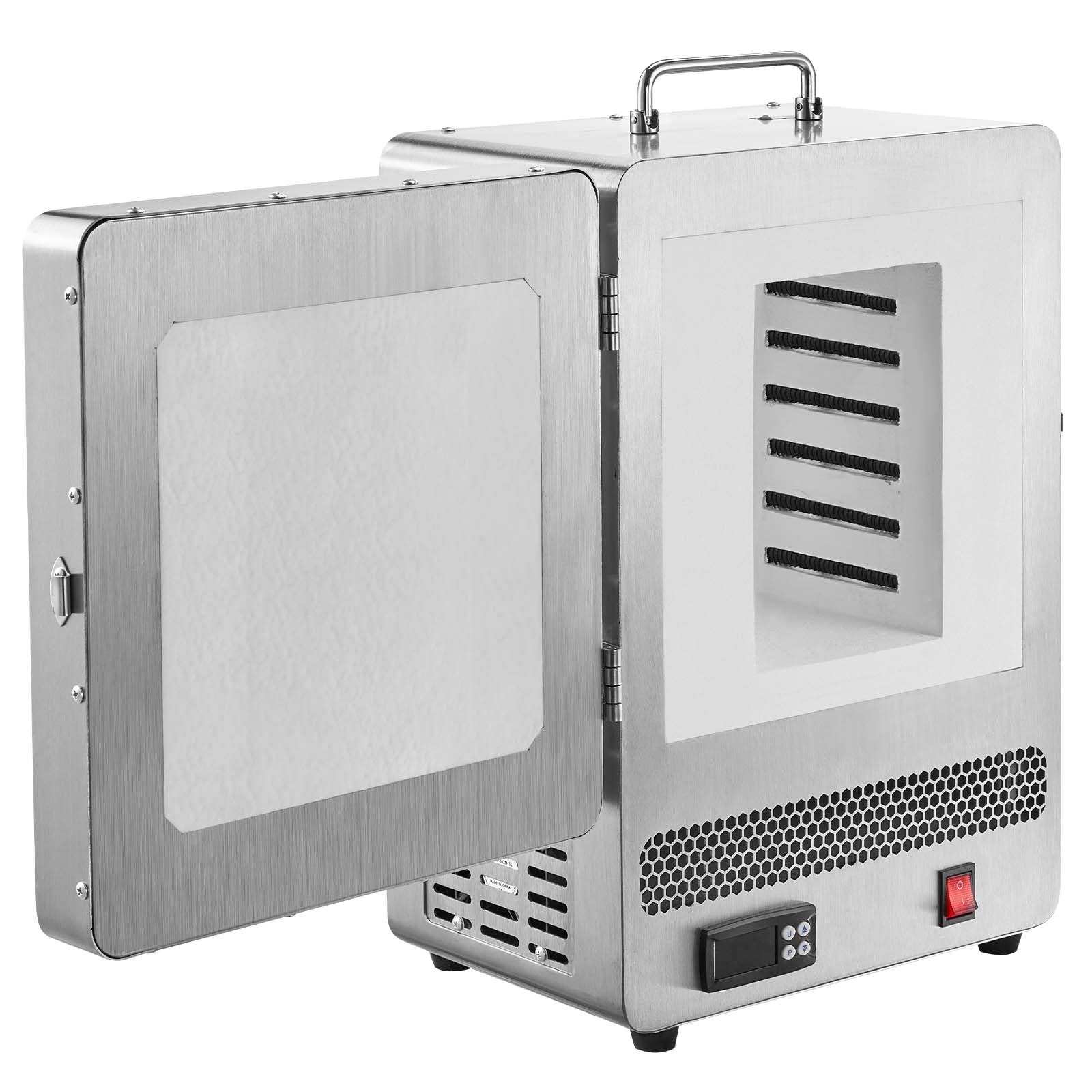 VEVOR Four de Fusion Électrique 1650 W, Fourneau de Fusion Numérique, Température Maximale 1200 °C, pour la Coulée à la Cire Perdue, Bricolage de l'Argile, Recuit des Métaux, Cuisson de la Céramique