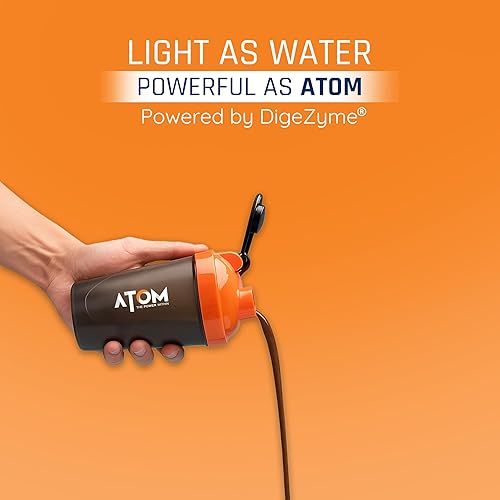 Miniatura 2 de AS-IT-IS - Proteína de suero atómico de 2.2 lbs35.2 onzas con enzimas digestivas  Certificado US Labdoor para precisión y pureza  Sabor a chocolate