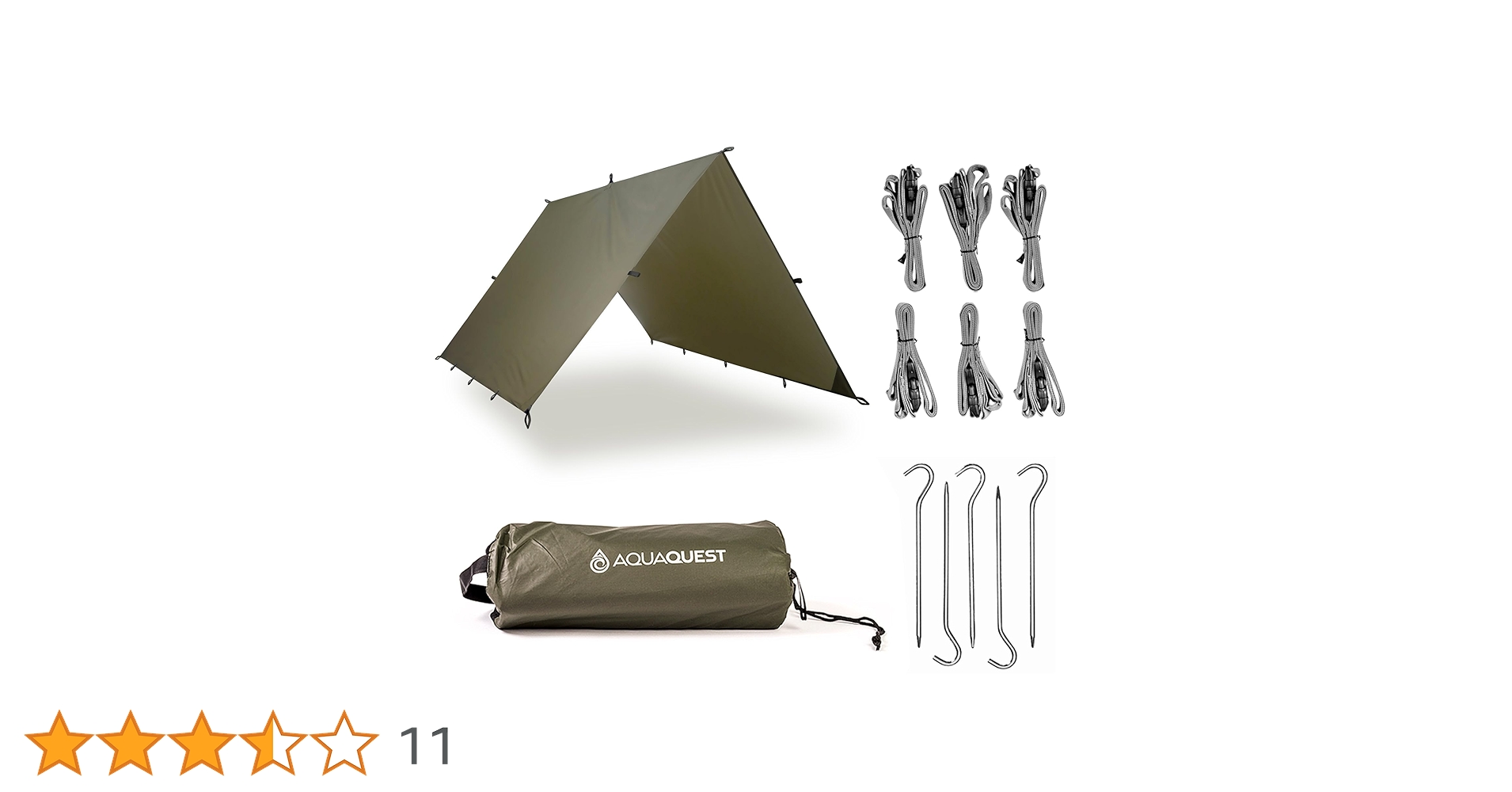 Amazon.co.jp: Aqua Quest (アクアクエスト) Guide 超軽量 防水 タープ