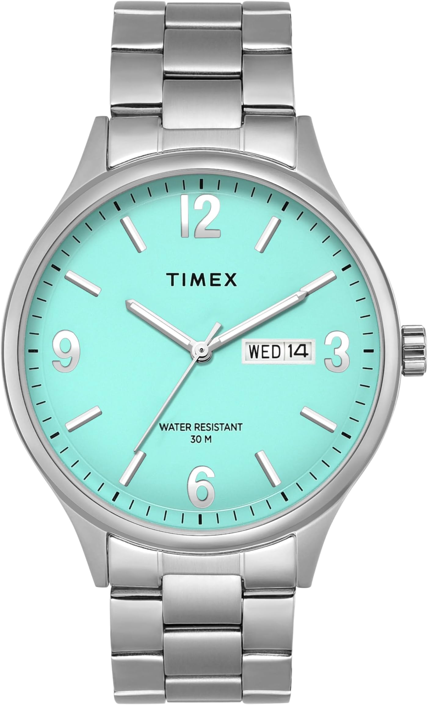 TIMEXAnalog Watch for Men with Round Dial & Water Resistant Man's Wrist Watches