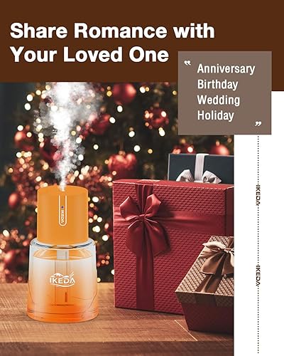 Miniatura 8 de Mini difusor de aroma  Difusor de aceite esencial 100% puro con aroma a lavanda  Humidificador portátil de 3 modos  Difusor de aromaterapia