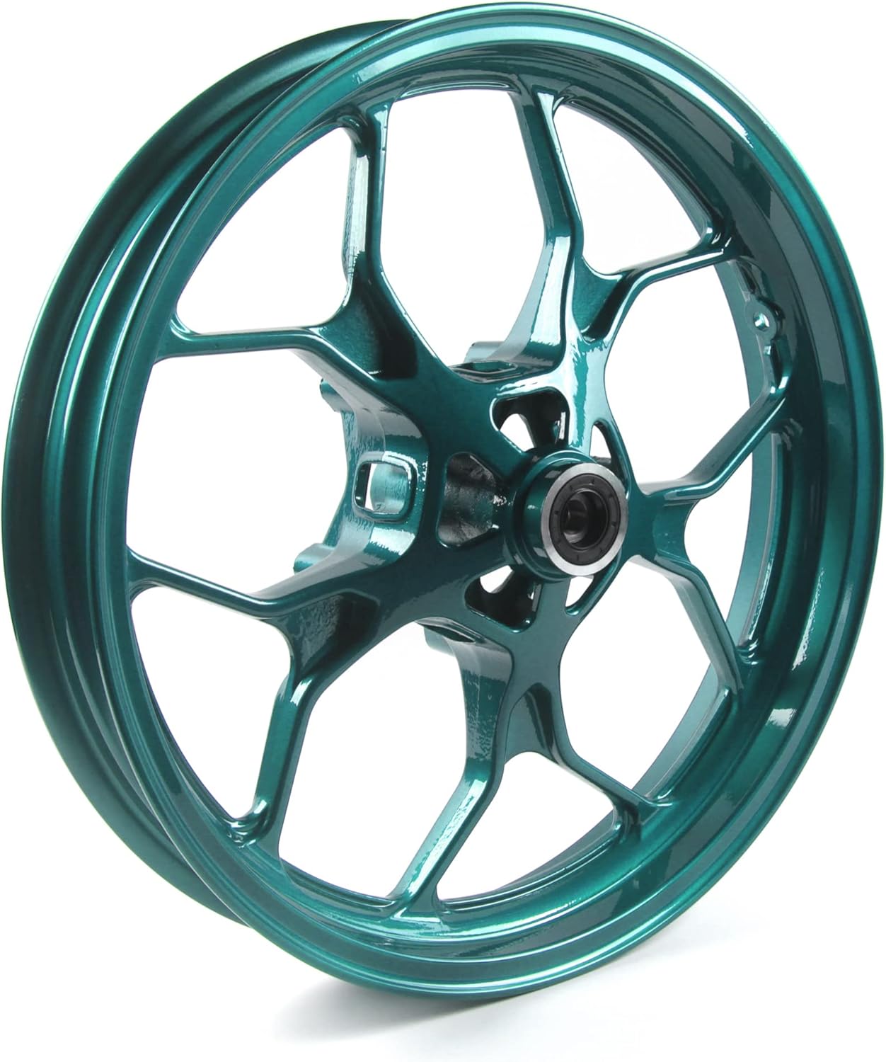 Arashi Front Wheel Rim for Yamaha YZF R3 R25 2015-2025 ABS include, MT03 MT25 2015-2025, Motorcycle Replacement Accessories Parts Dark Green