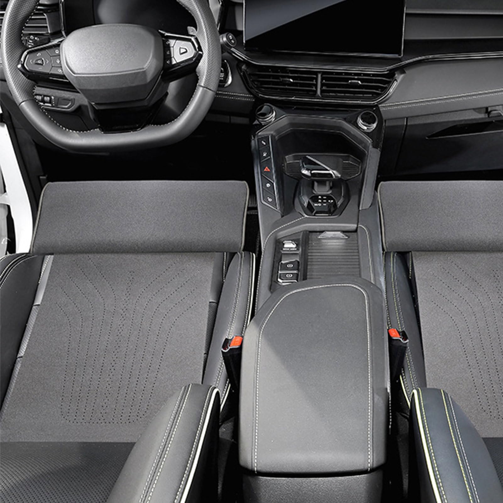 Extensor De Pierna Para Asiento De Coche Antideslizante, Transpirable Y | Cojín Extensor Reposapiés Para Hogar Autobuses Coche SUV Oficina Viajes Largos Mujeres Hombres Asiento S