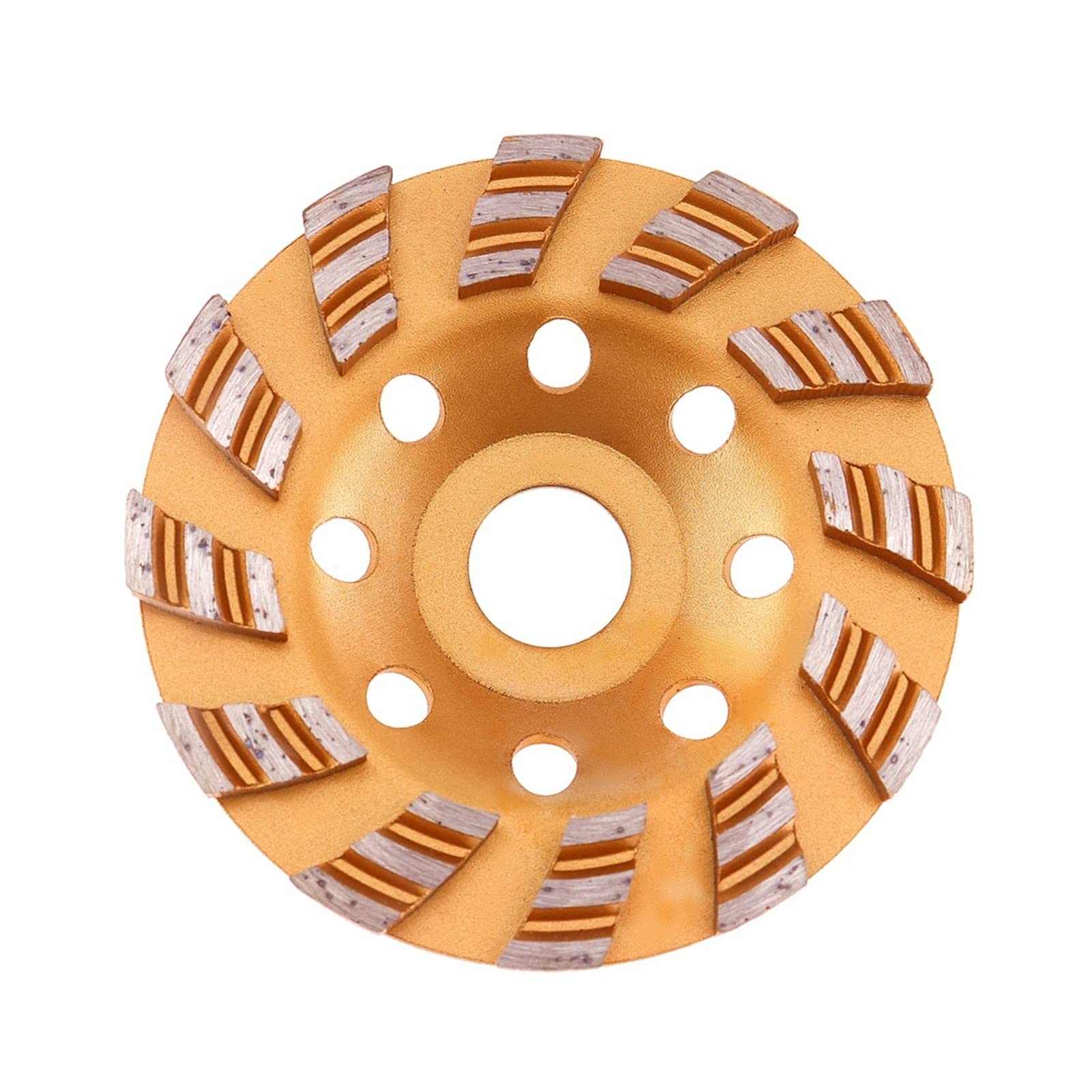 100mm addensato diamante disco metallo morble lucidatura Pad granito mola calcestruzzo pavimento ciotola di rettifica durata (Numero di Pz: 1 Pc, Dimensioni: 4")
