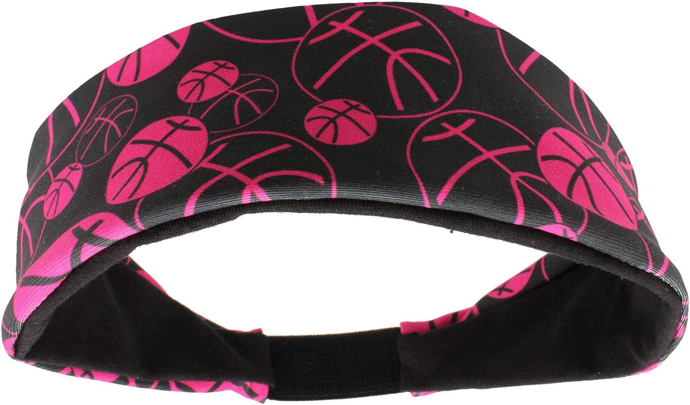 Crazy Basketball Headband with Basketballs (Black/Orange, One Size) : Sports & Outdoors