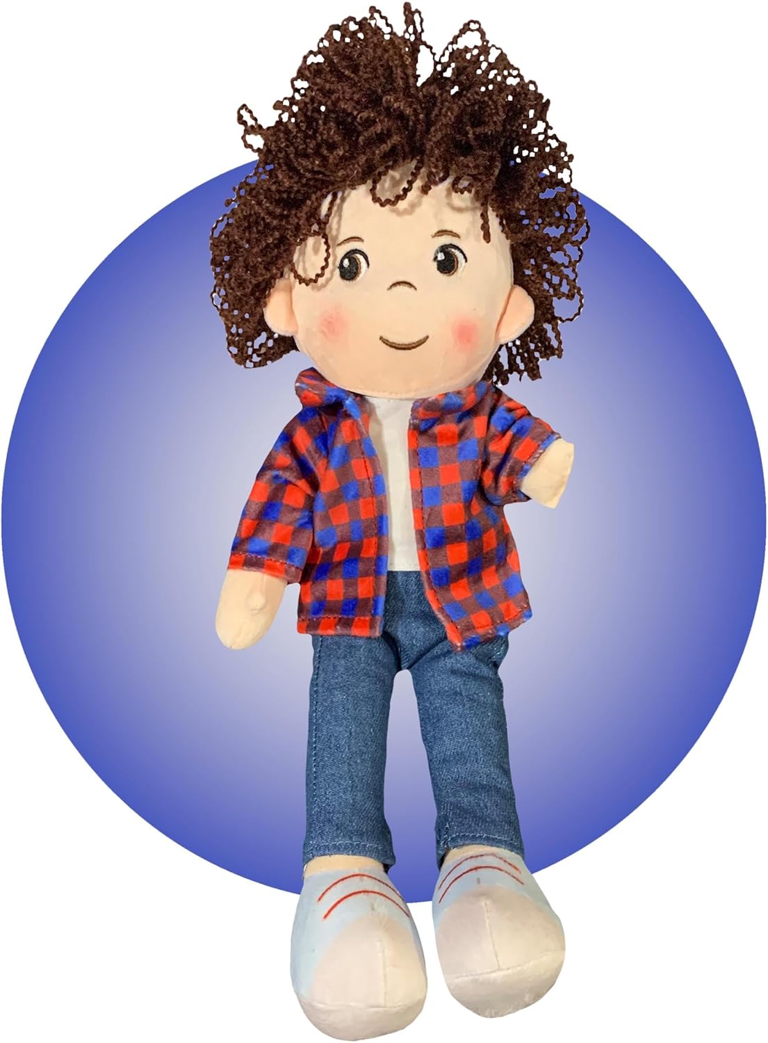 Amputee Doll - Personalized 14" Rag Doll for Boys - Arm, Leg, Hand, Foot Amputee Gifts - Doll with Amputation - Leg Amputee Gifts by Kikilishop