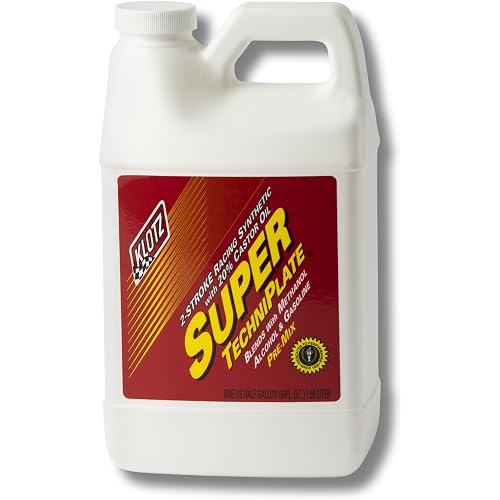 Klotz Super TechniPlate Synthetic Pre-Mix Oil for 2-Stroke Engines – 1/2 Gallon KL-109