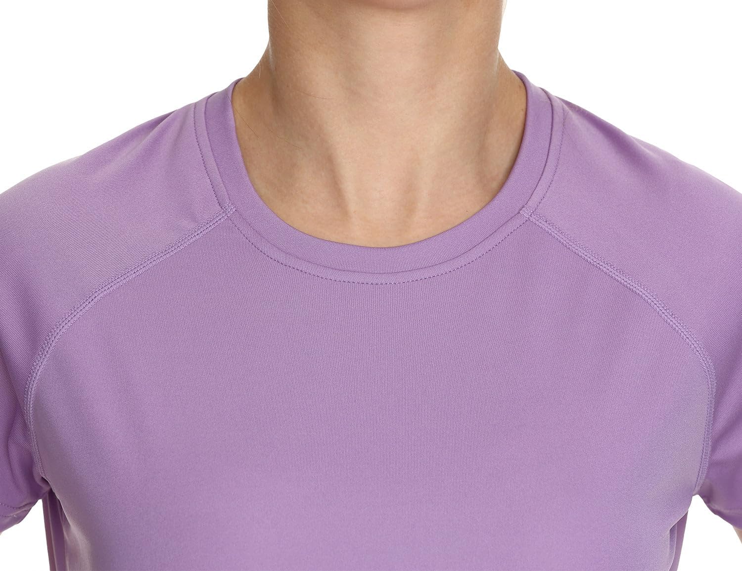 baleaf Women's UPF 50+ UV Protection Shirts Short Sleeve T-Shirts SPF Sun Shirts Quick Dry Outdoor Performance Tops Purple Size M - Image 6