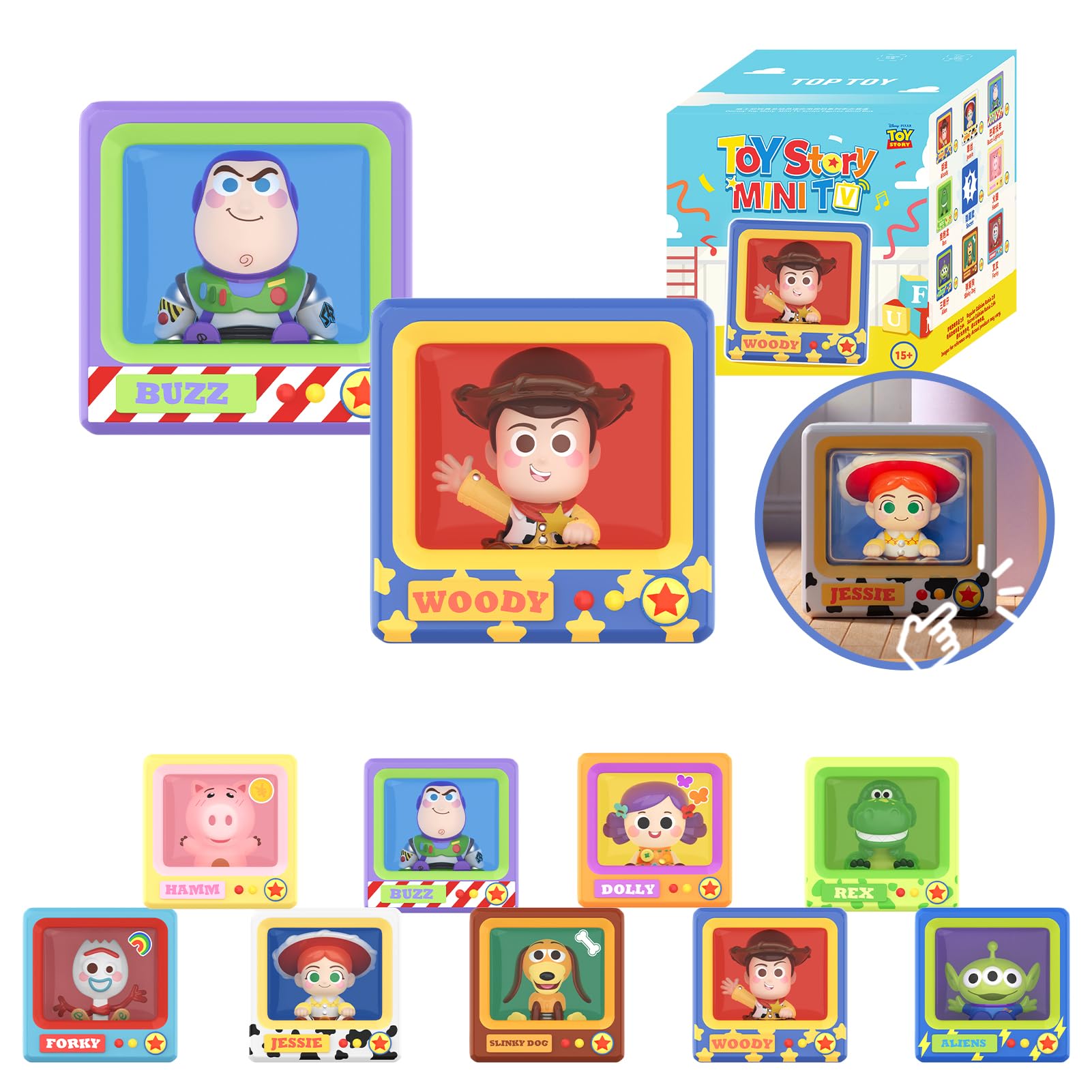 Amazon.co.jp: TOP TOY ディズニー(Disney)トイストーリー「ミニレトロ