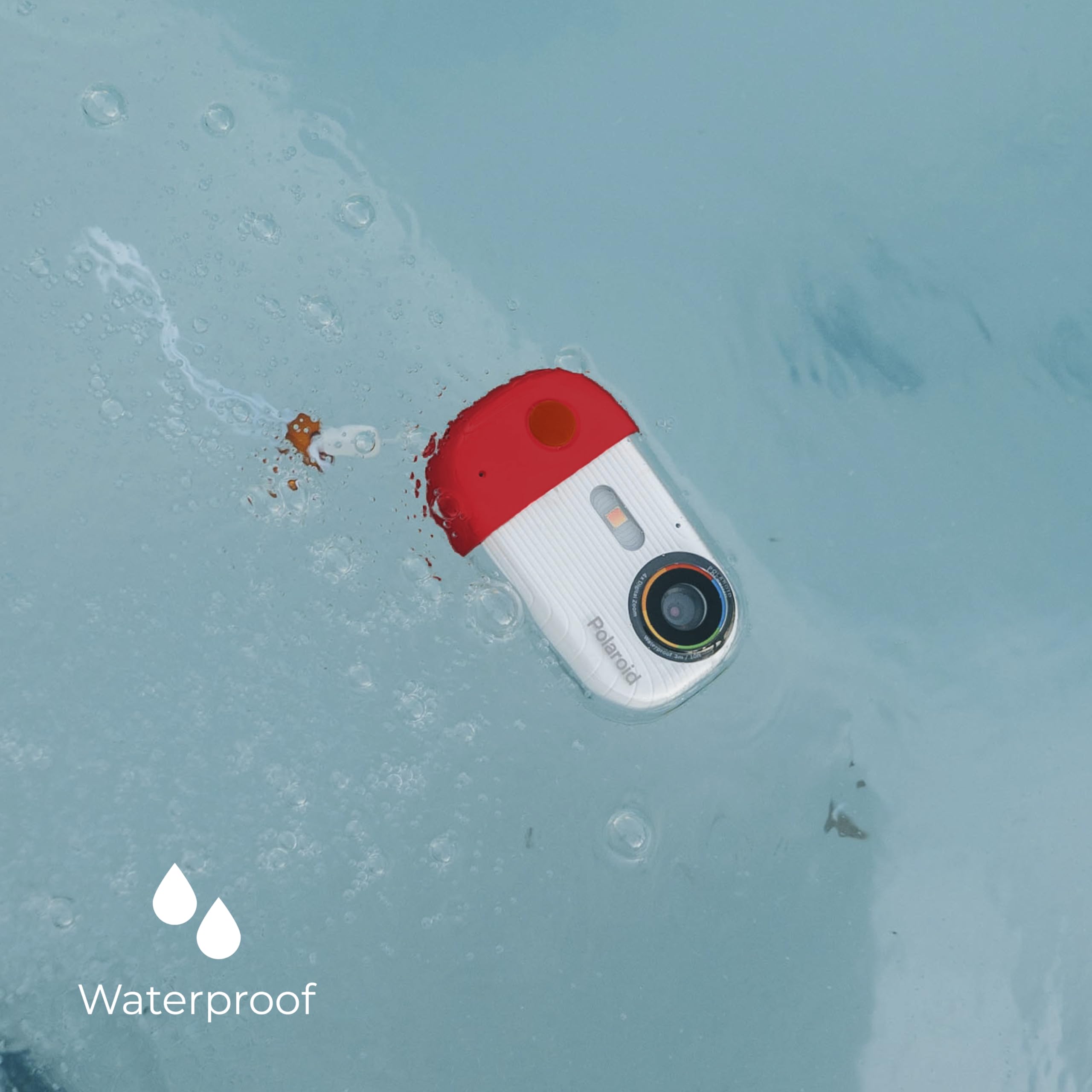 Polaroid Underwater Camera 18mp 4K UHD, Waterproof