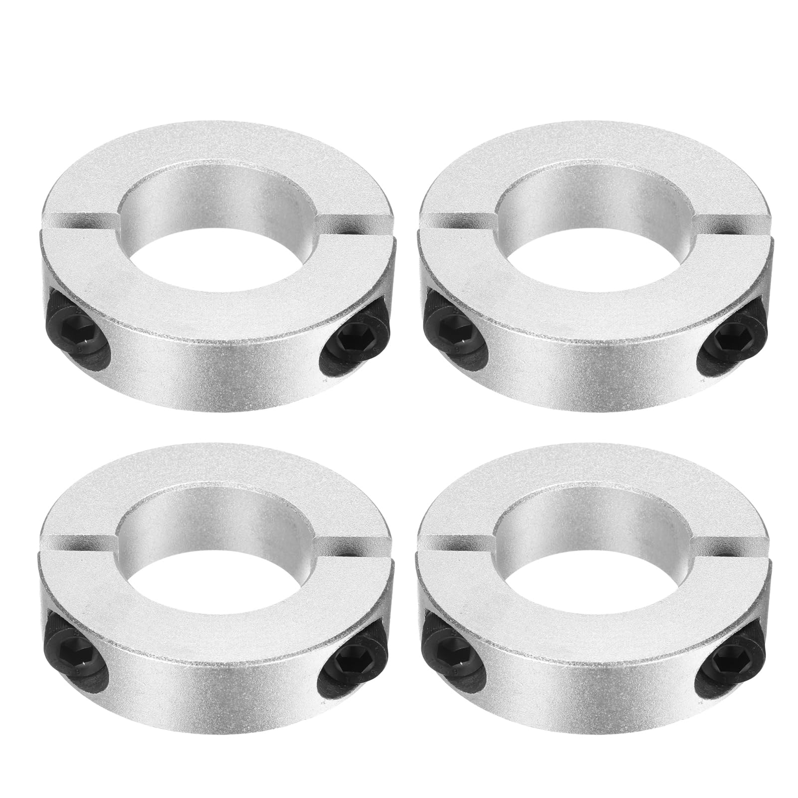 Aluminum Shaft Collars - 8 Pack, Secure Grip -20 Aluminum Shaft Collars - 8 Pack, Secure Grip -20