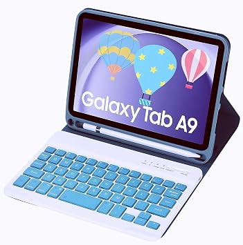 Colors Keyboard Case for Samsung Tab A11 2025 / A9 2023 8.7 Dark Green