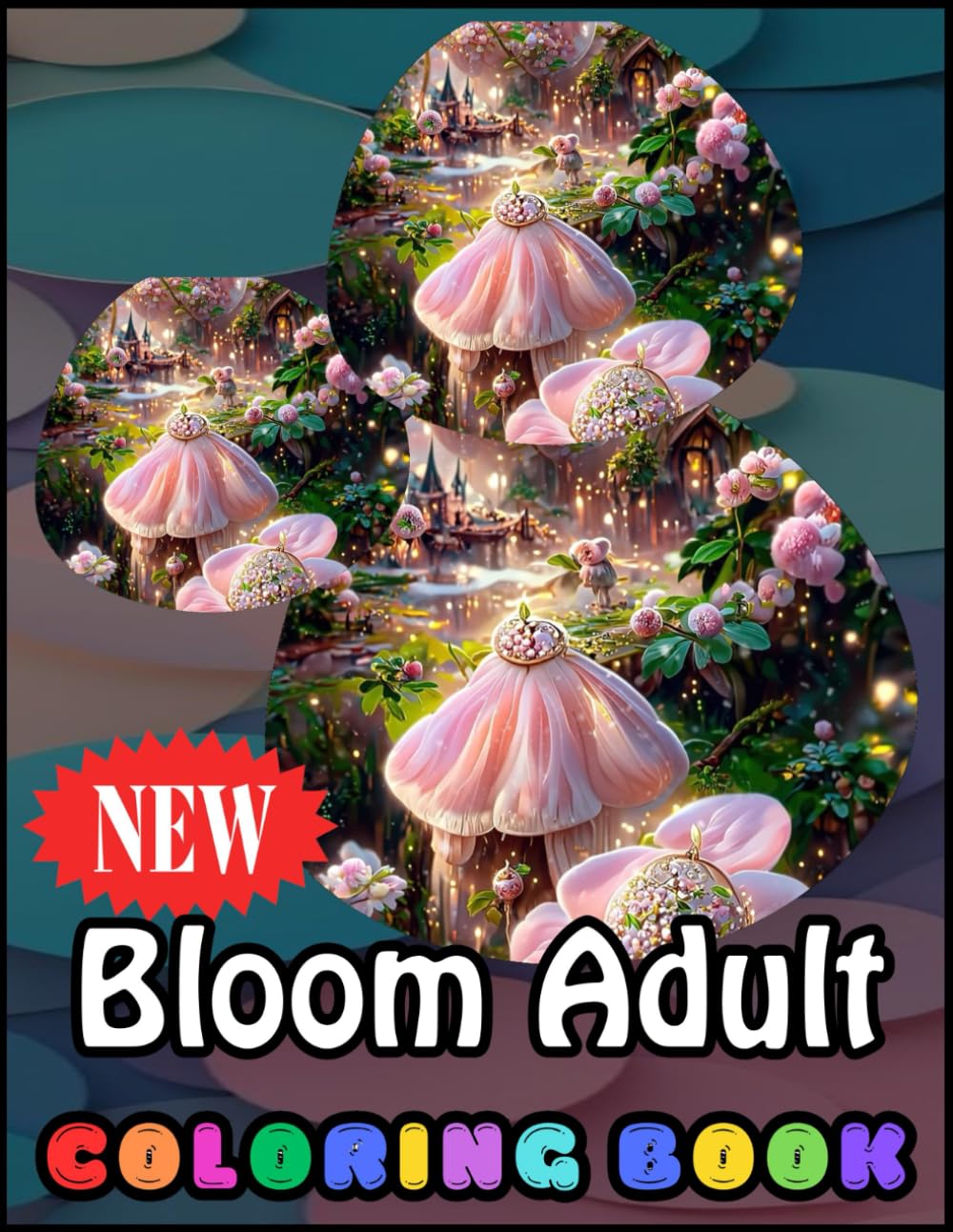 Bloom Adult Coloring Book: Unlock Your Creativity With Bloom Adult Designs For Coloring Fun