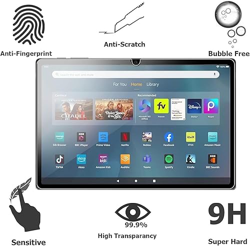Miniatura 3 de Paquete de 2 protectores de pantalla para Mæks 11 (versión 2023), protector de pantalla de vidrio templado para tableta de 11 pulgadas, alta