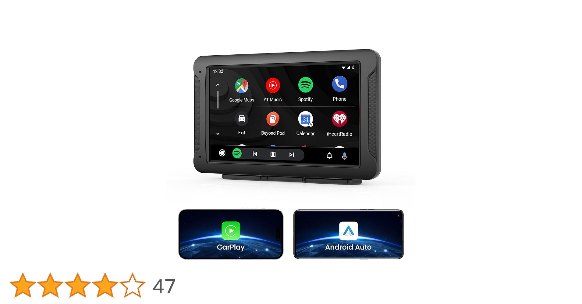 Amazon.co.jp: VVCAR ワイヤレスCarPlay & Android Auto カー