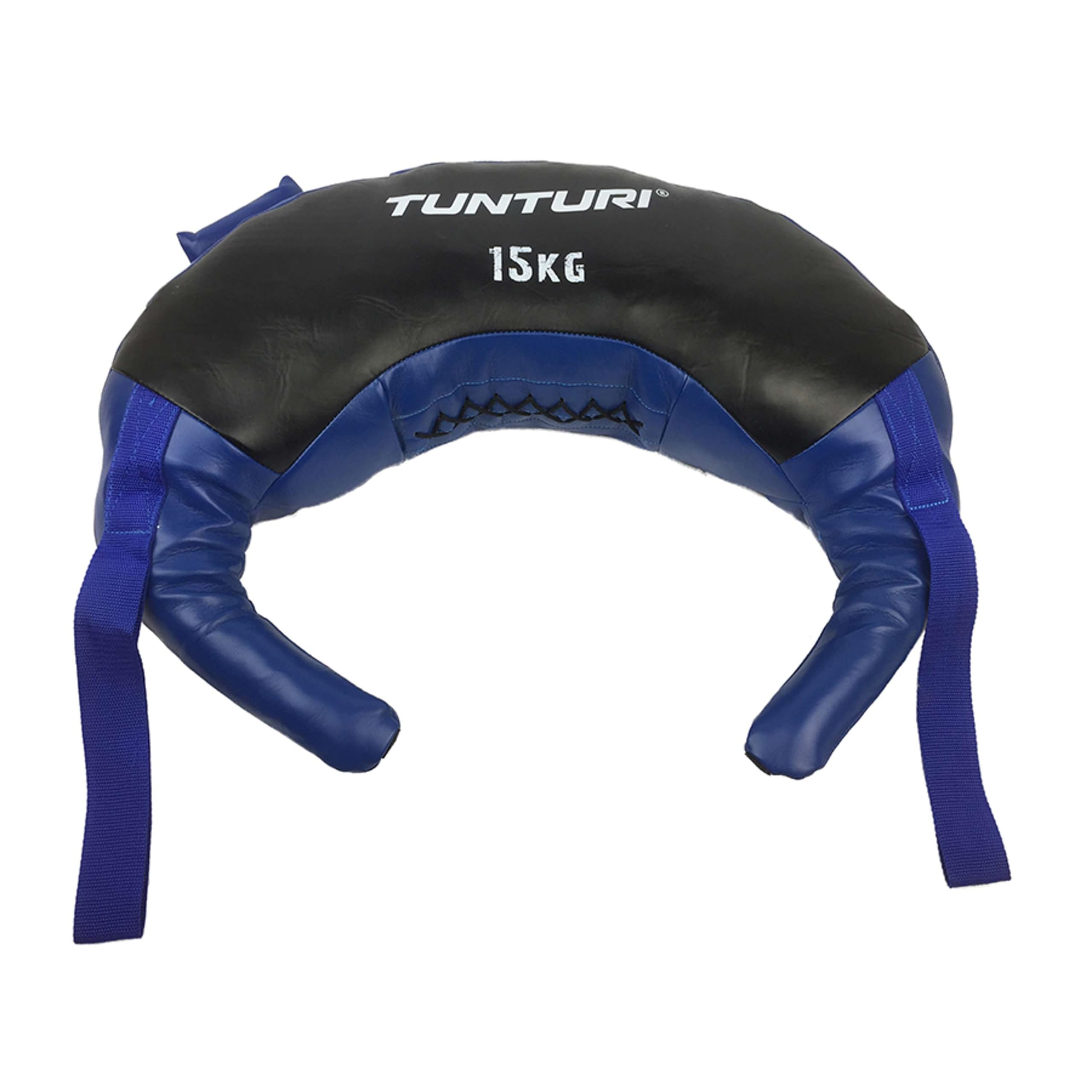 Tunturi 14TUSCF018 Sac de frappe bulgare bleu pour entraînement